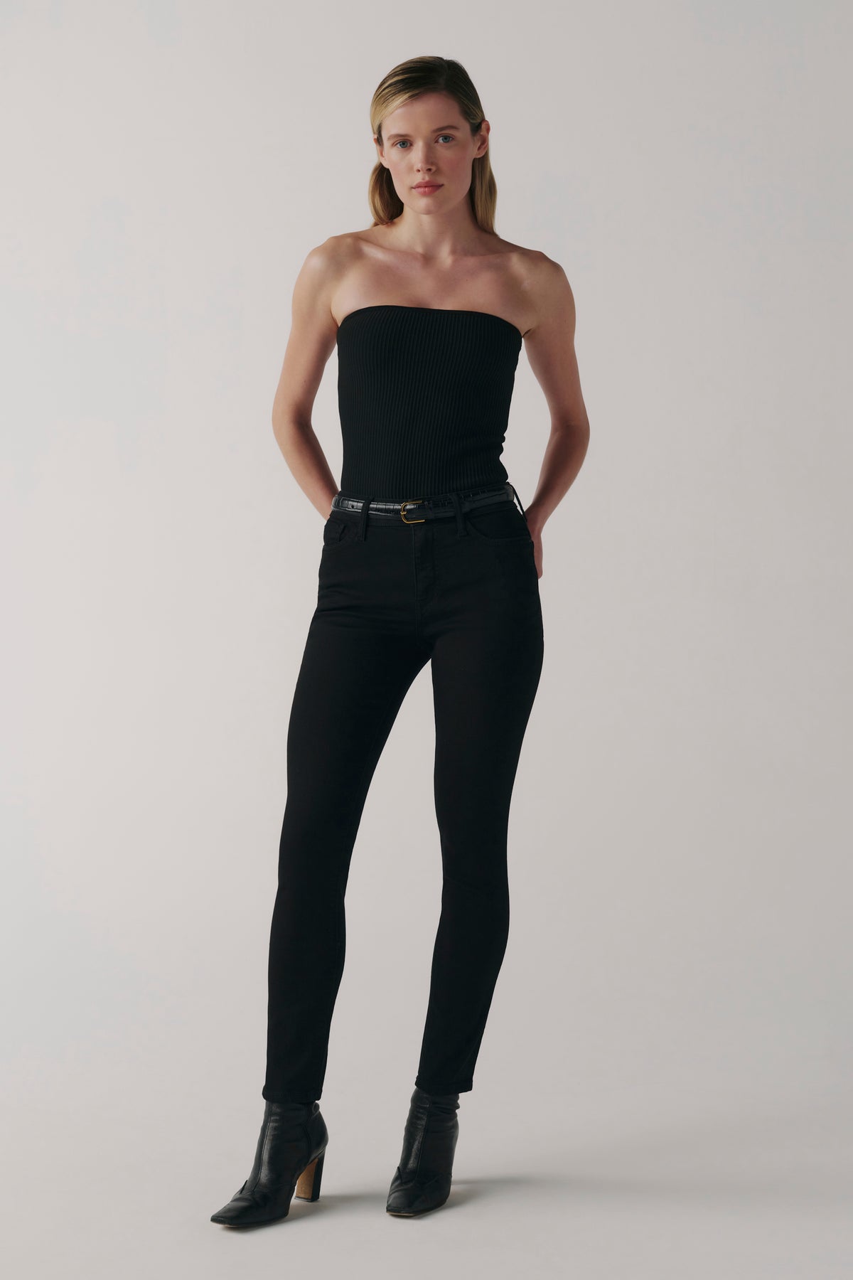 JFK - SKINNY JEANS | JET BLACK