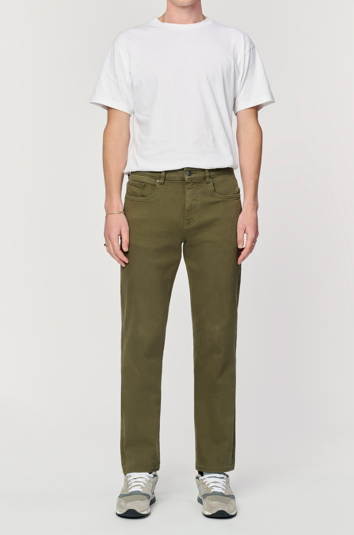 ORD - STRAIGHT JEANS | MOSS GREEN