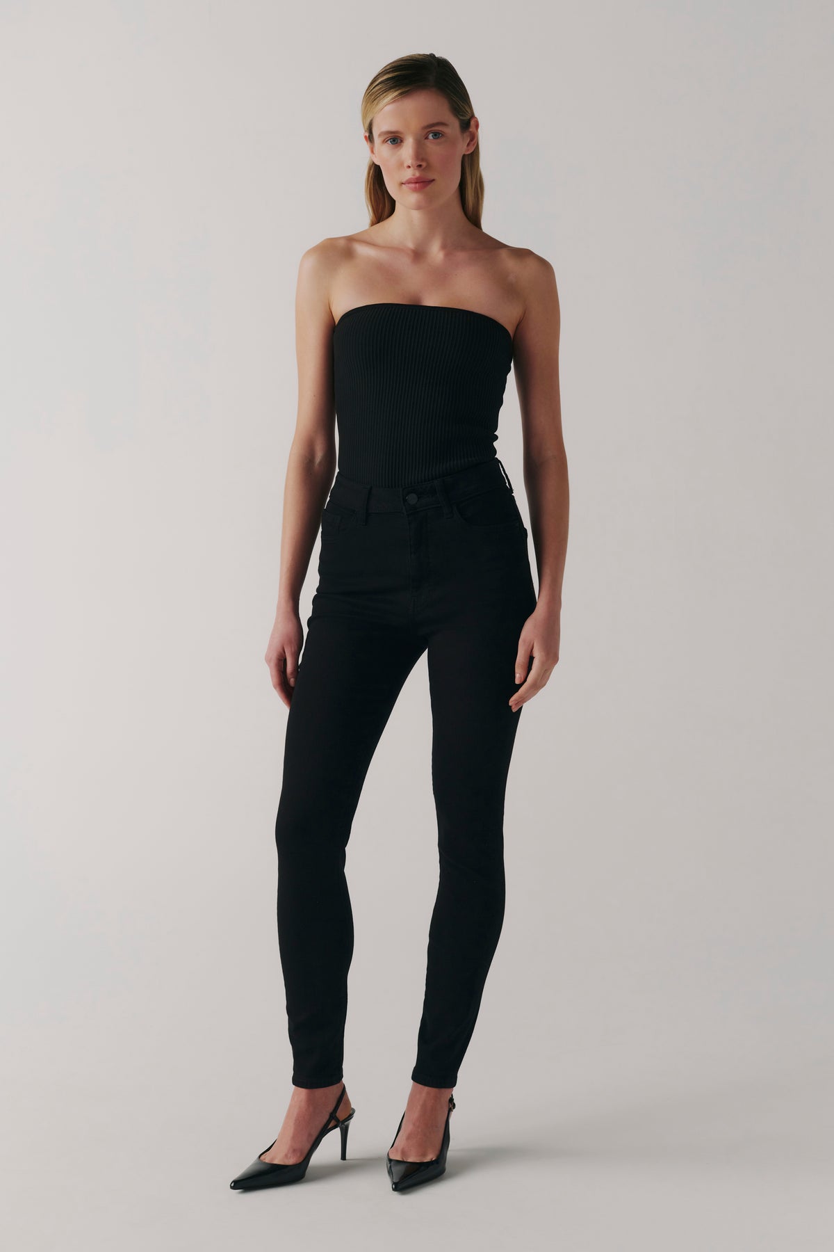 MXP - HIGH RISE JEANS | RAVEN