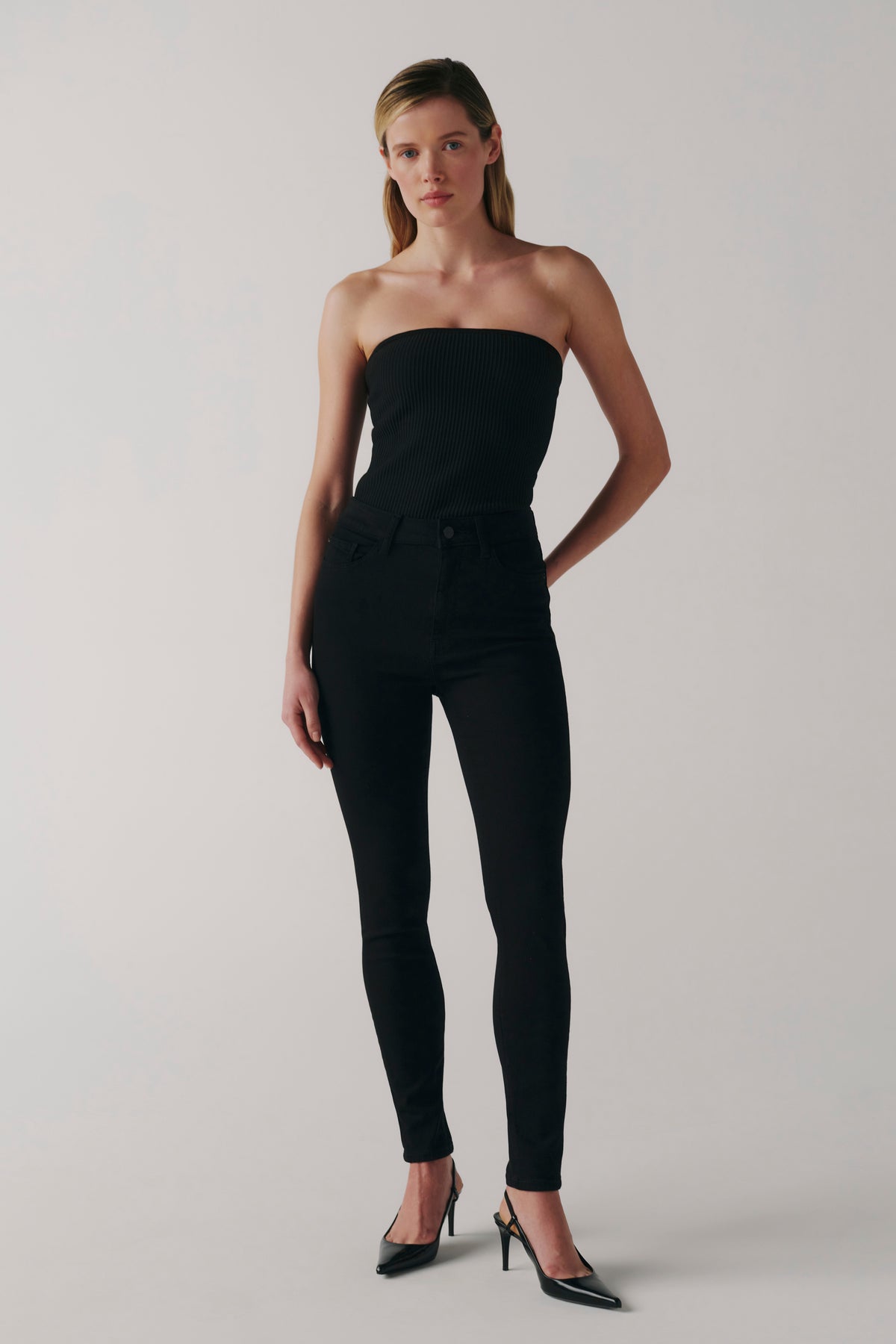 MXP - HIGH RISE JEANS | RAVEN