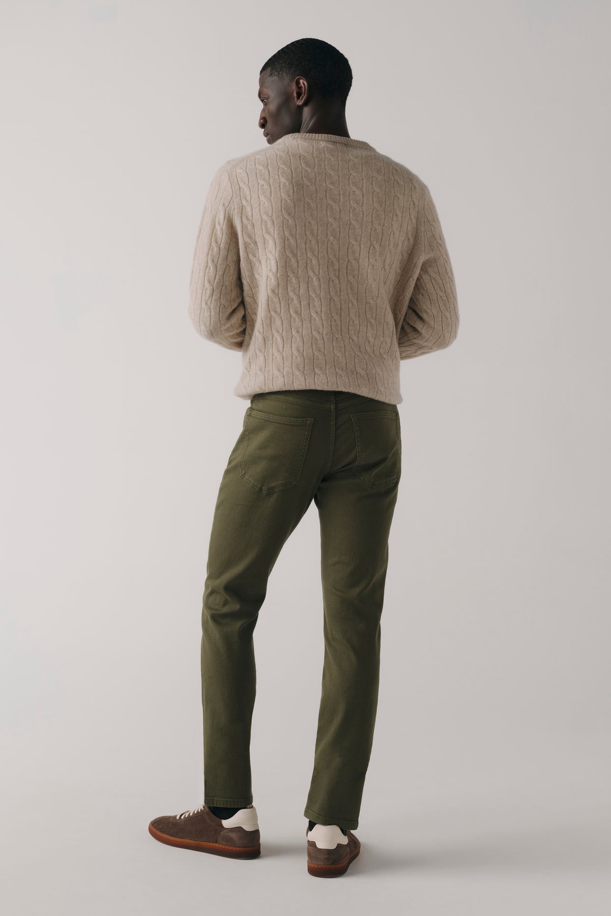 HND - SKINNY JEANS | MOSS GREEN