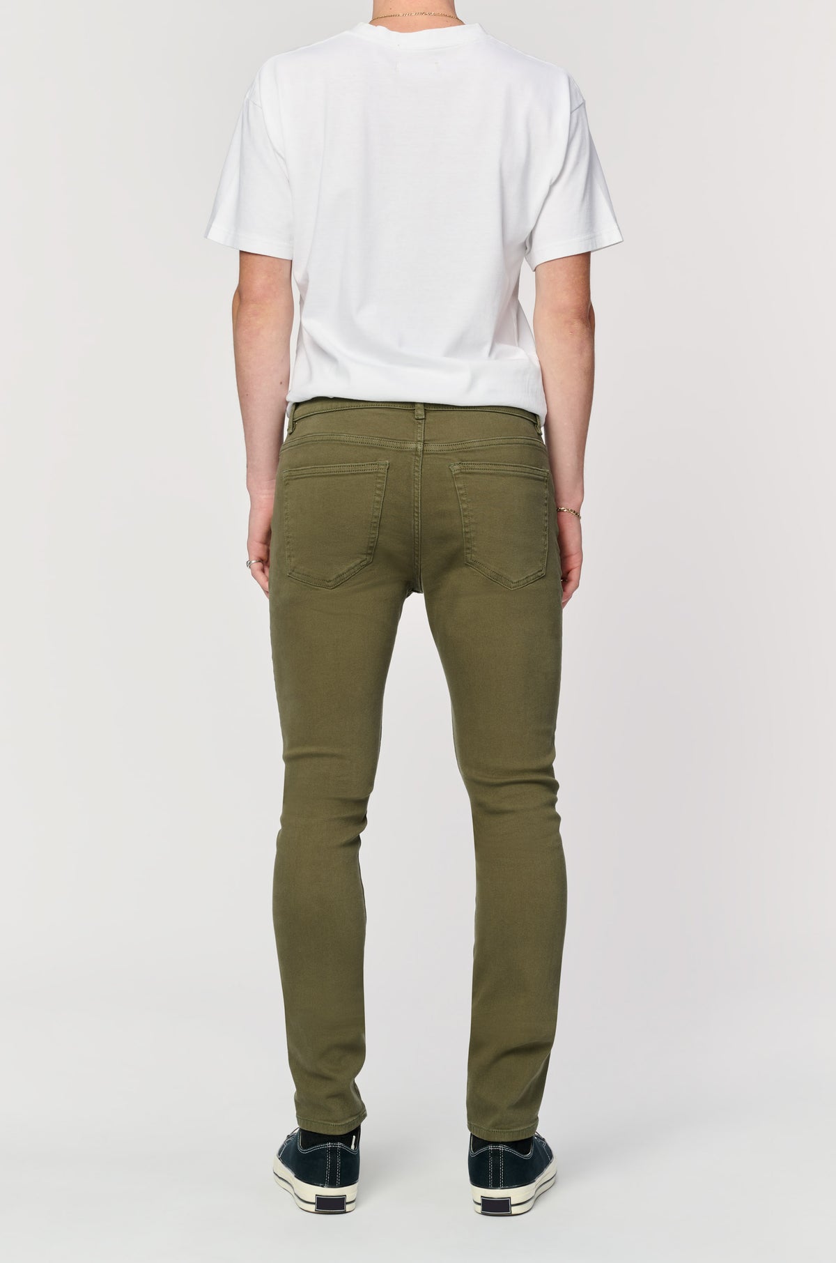 HND - SKINNY JEANS | MOSS GREEN