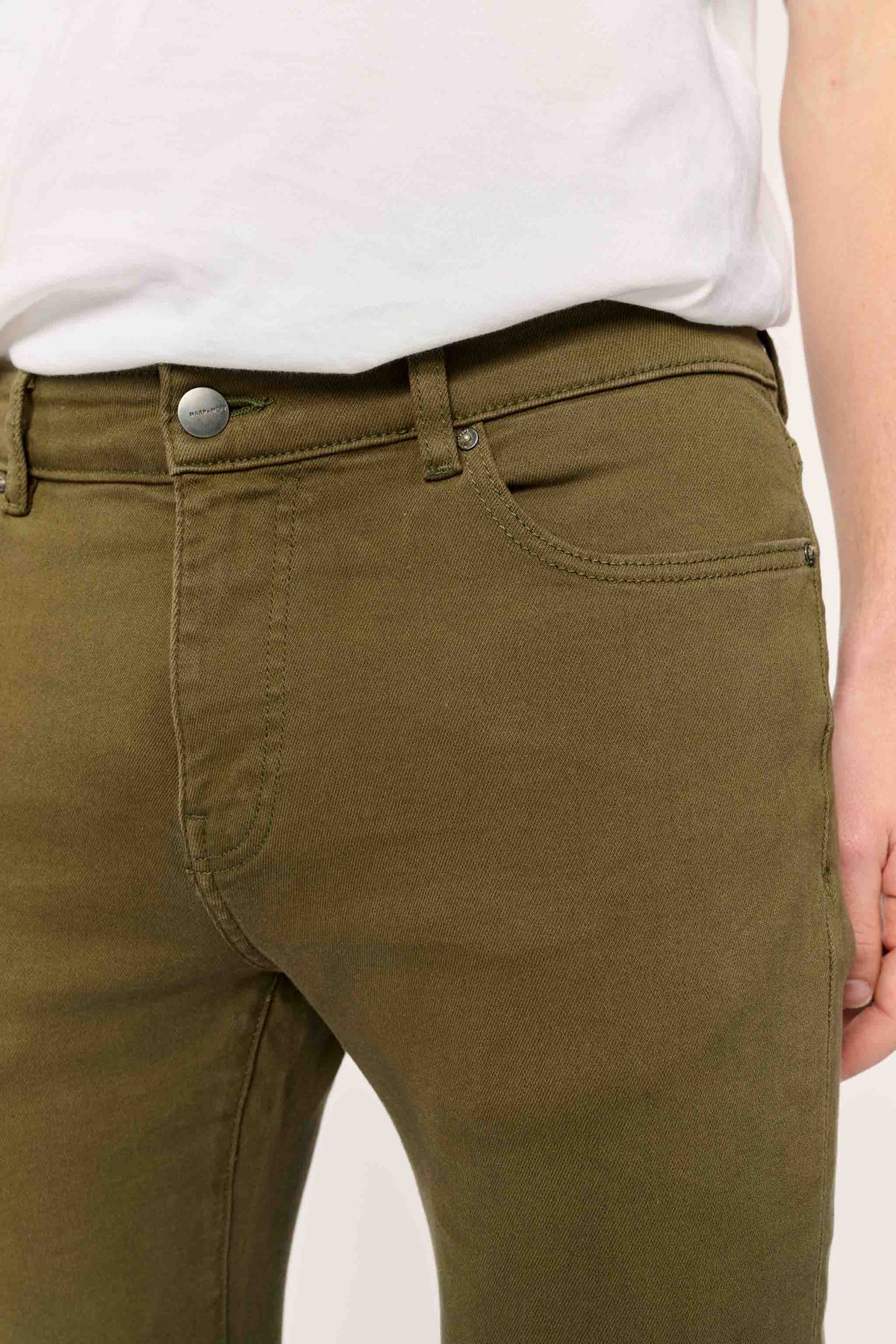 HND - SKINNY JEANS | MOSS GREEN