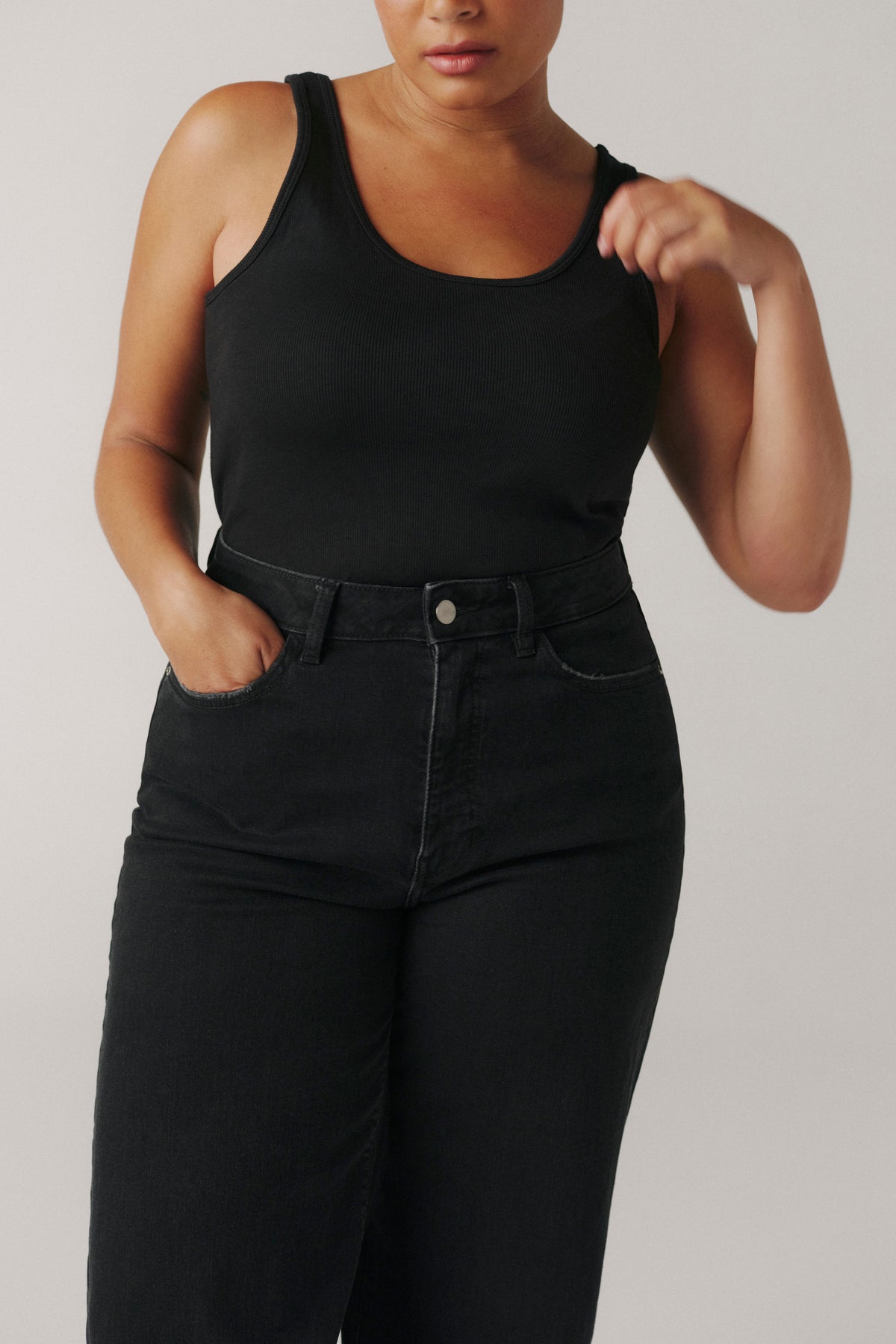 NCE PLUS - WIDE LEG JEANS | INKWELL