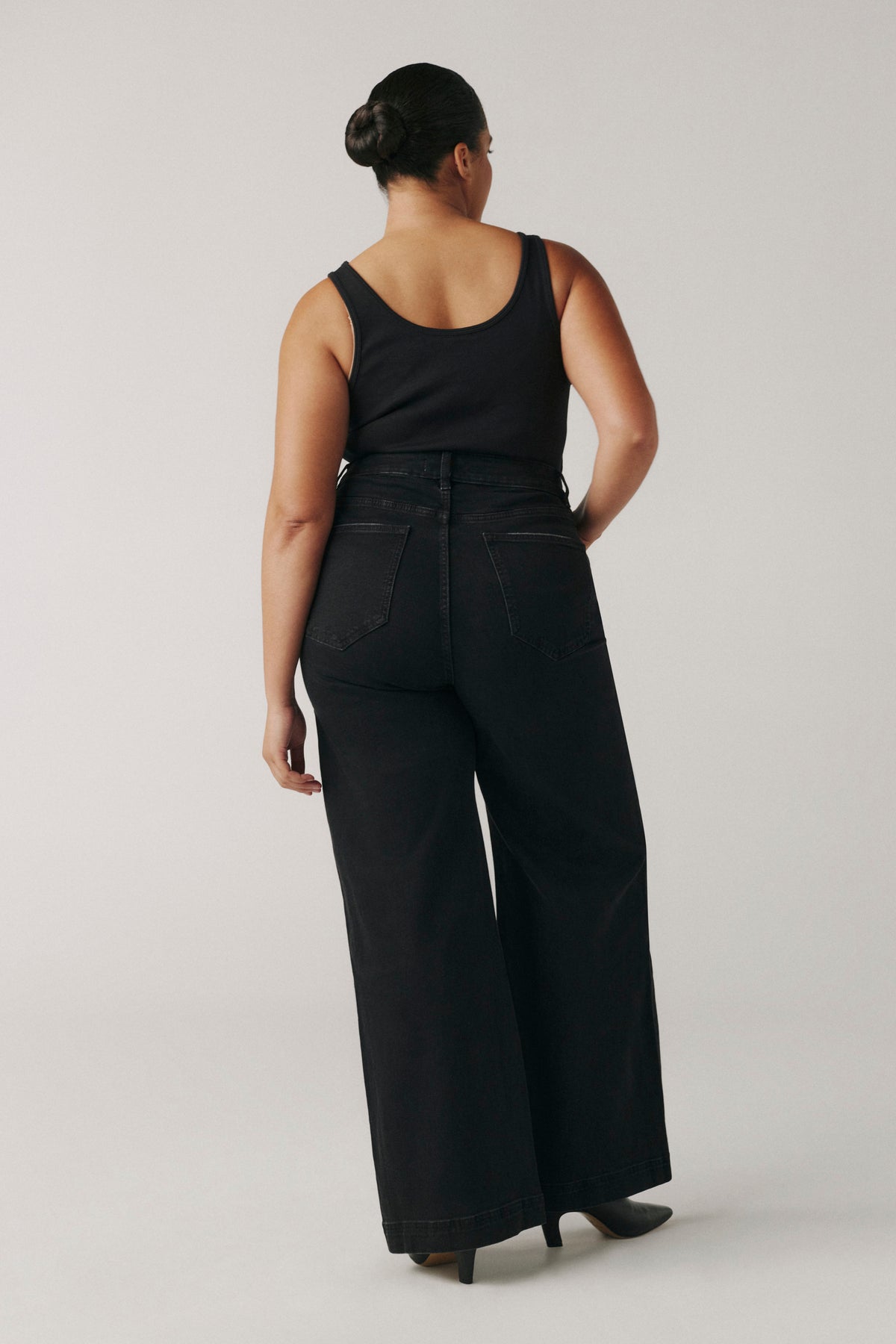 NCE PLUS - WIDE LEG JEANS | INKWELL