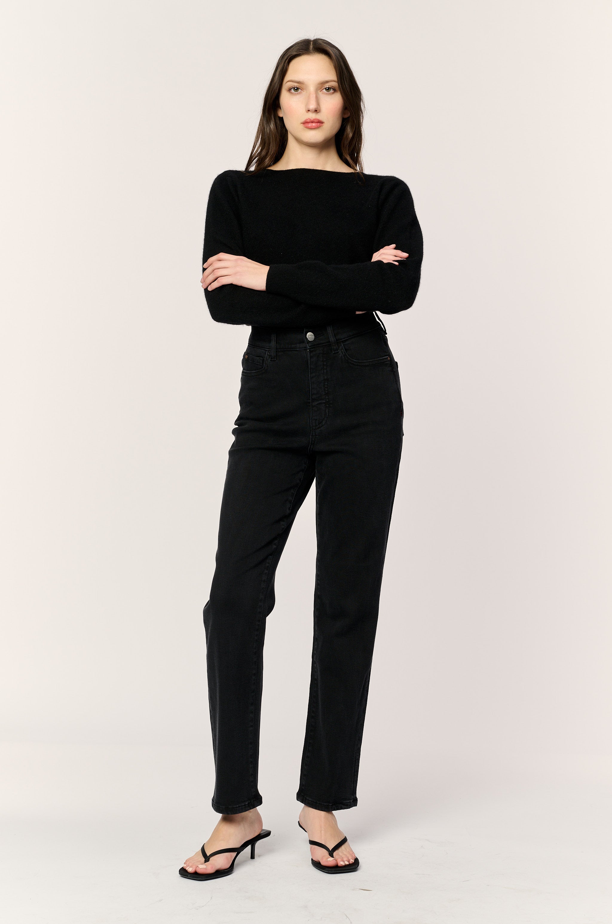 ASE STRETCH - STRAIGHT | JET BLACK - Women