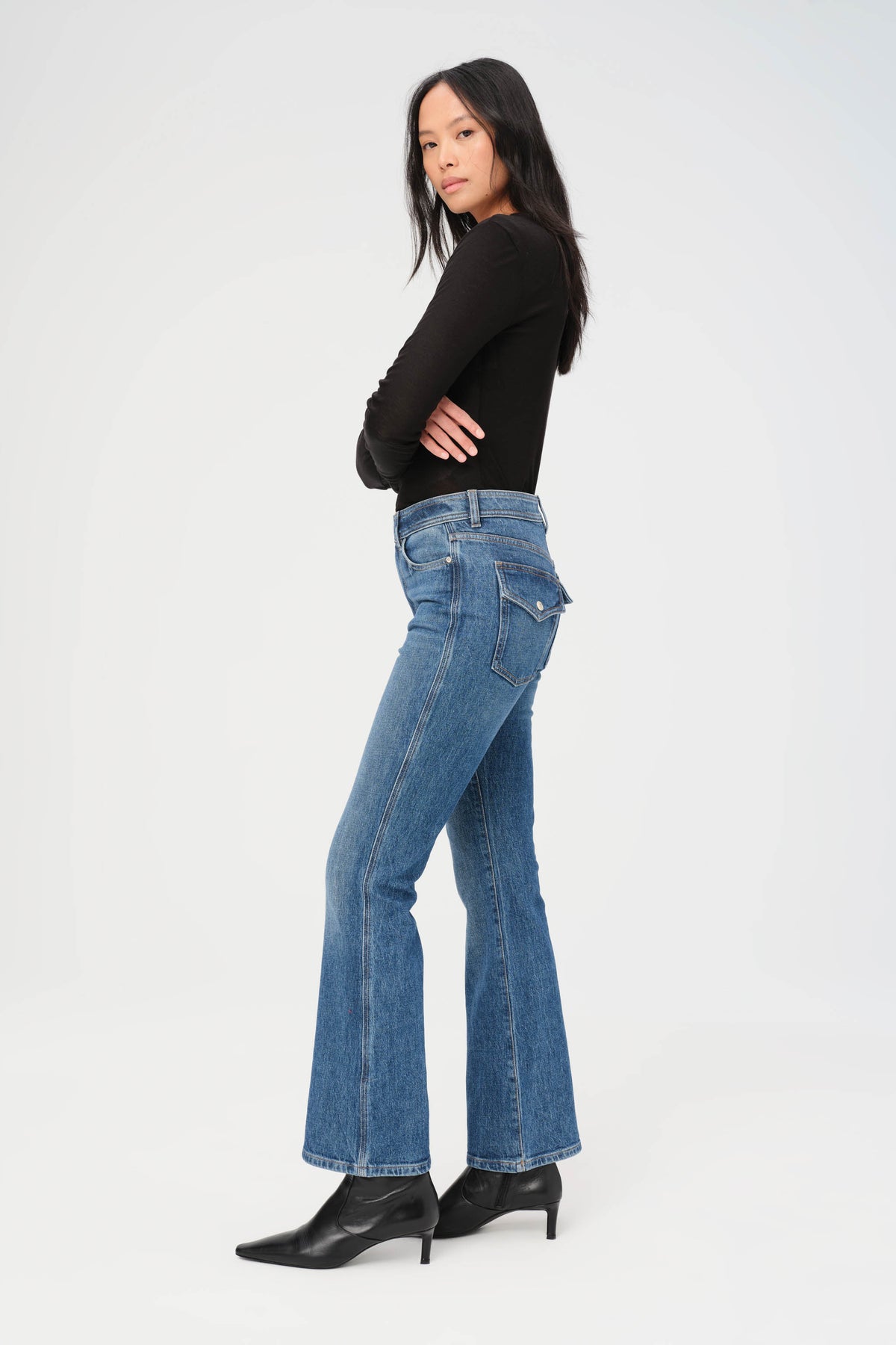 NAO - HIGH RISE BOOTCUT JEANS | GETAWAY CAR