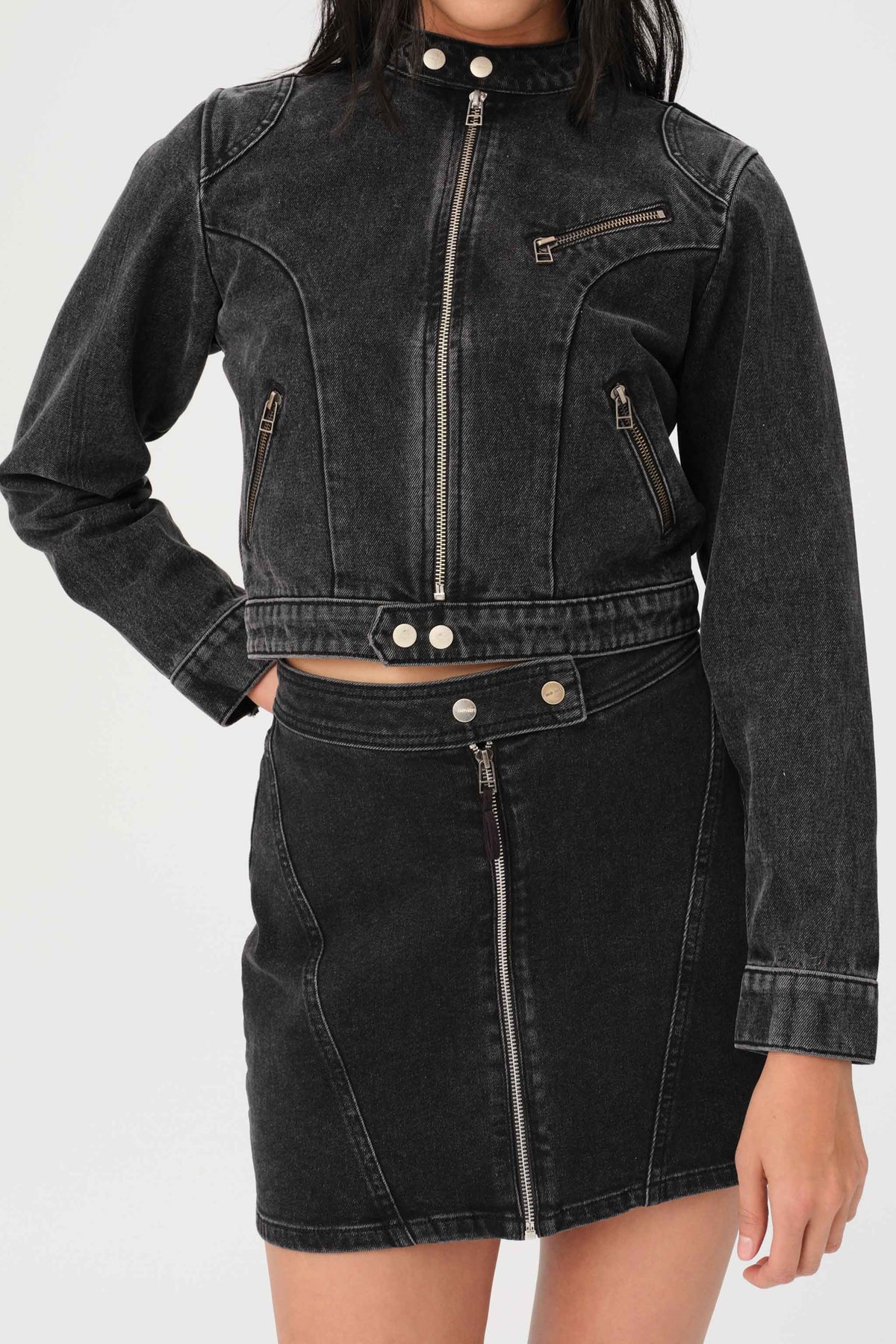 SJO - MOTO JACKET | BLACK BIRD