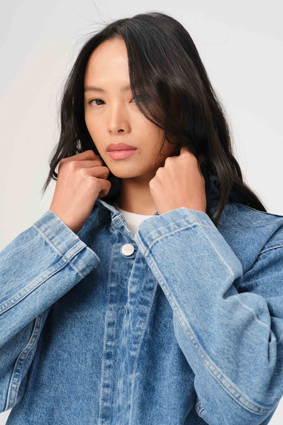 VIE - DENIM HOODIE | TUNNEL VISION