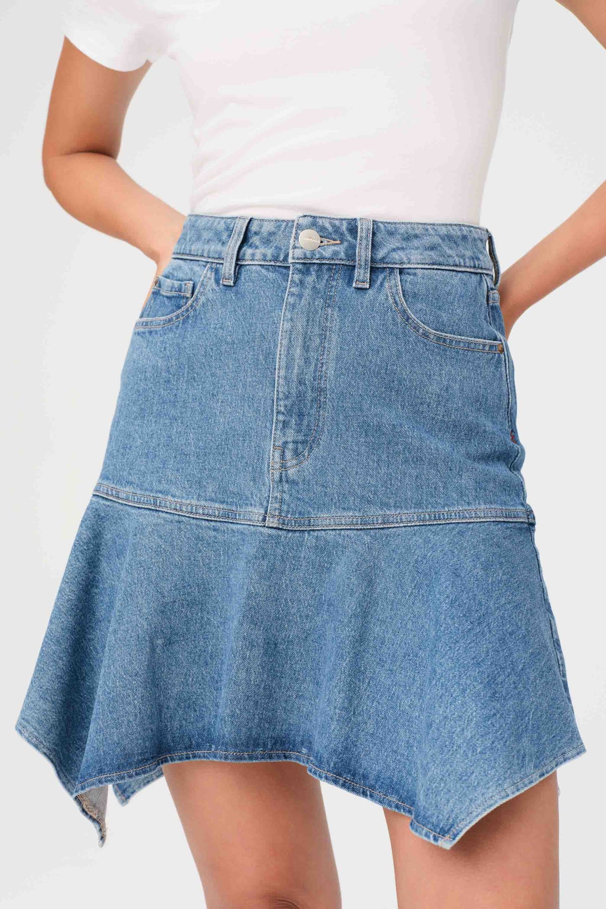 HAV - DENIM MINI SKIRT | TUNNEL VISION