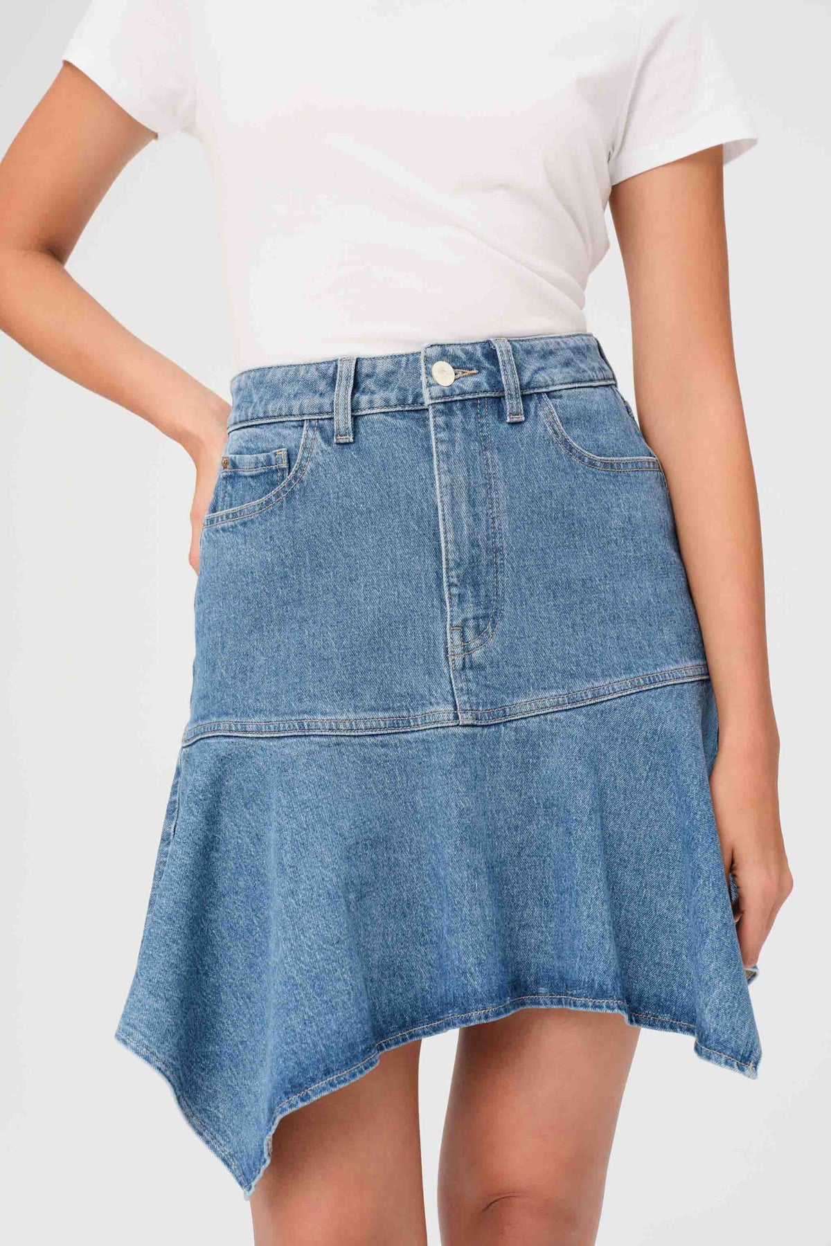 HAV - DENIM MINI SKIRT | TUNNEL VISION