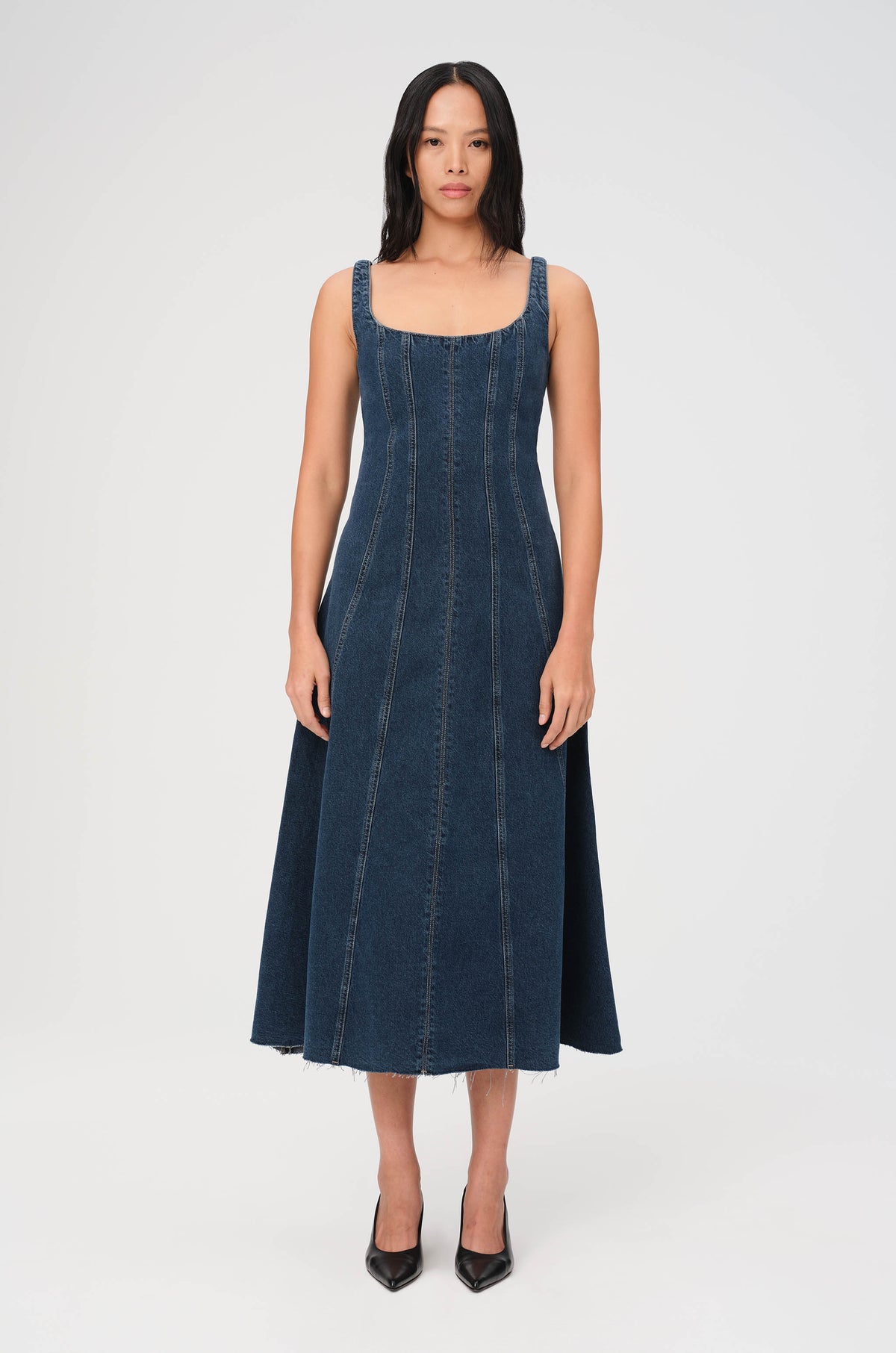 PSA - DENIM MAXI DRESS | UNDER PRESSURE