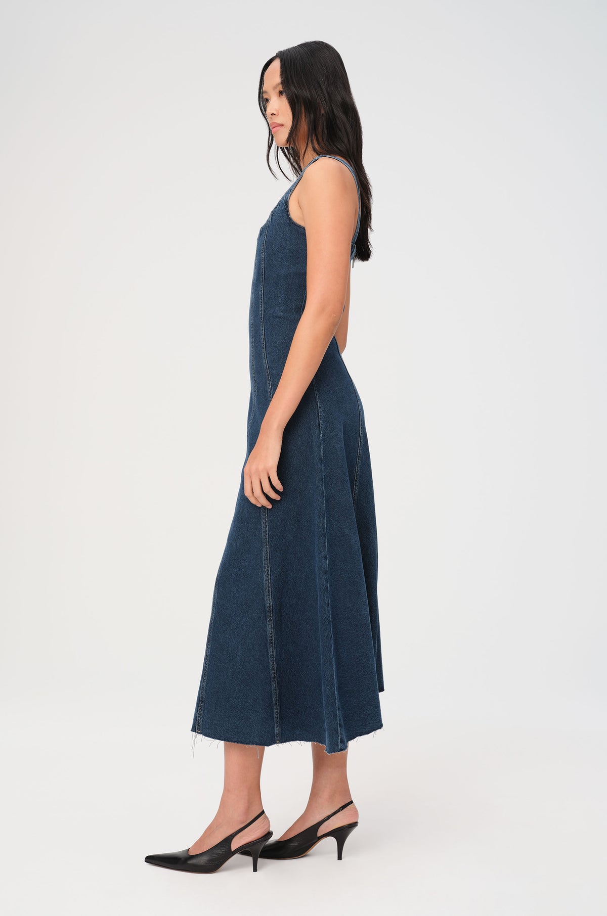 PSA - DENIM MAXI DRESS | UNDER PRESSURE