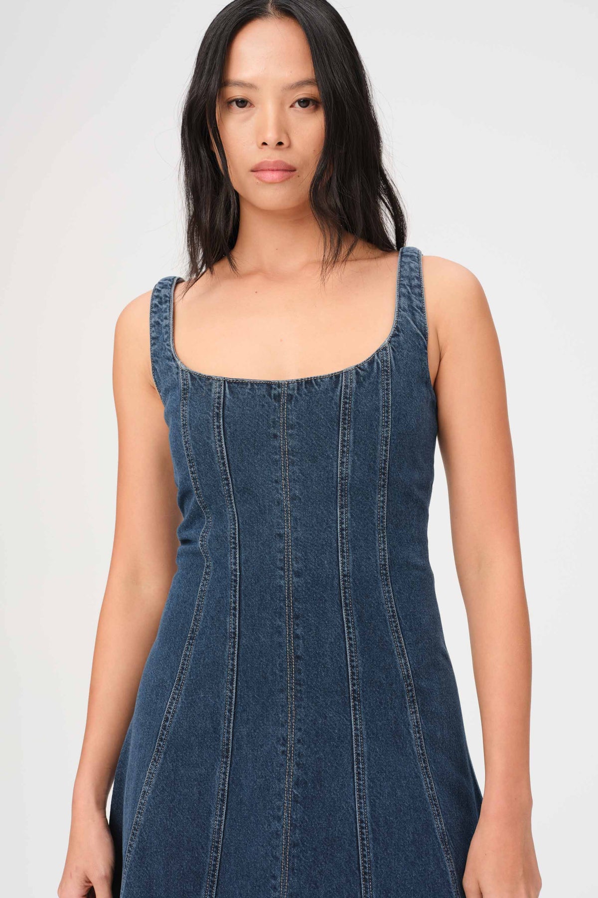 PSA - DENIM MAXI DRESS | UNDER PRESSURE