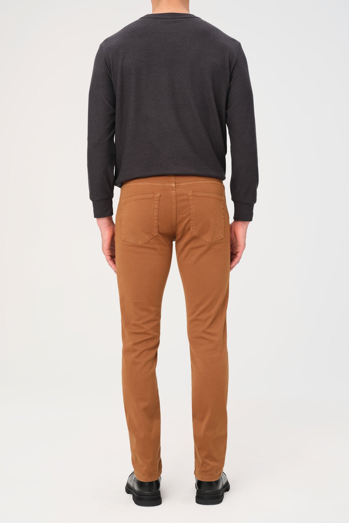 AMS - SLIM PANTS | RUSSET