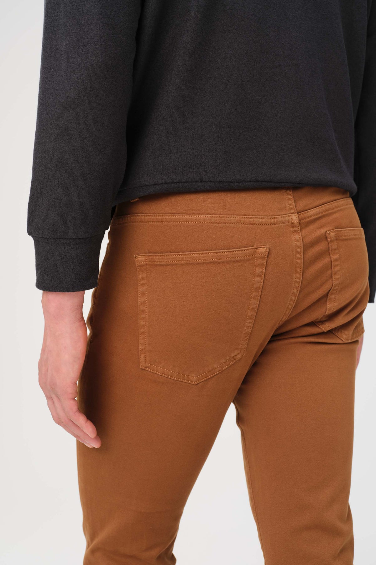 AMS - SLIM PANTS | RUSSET