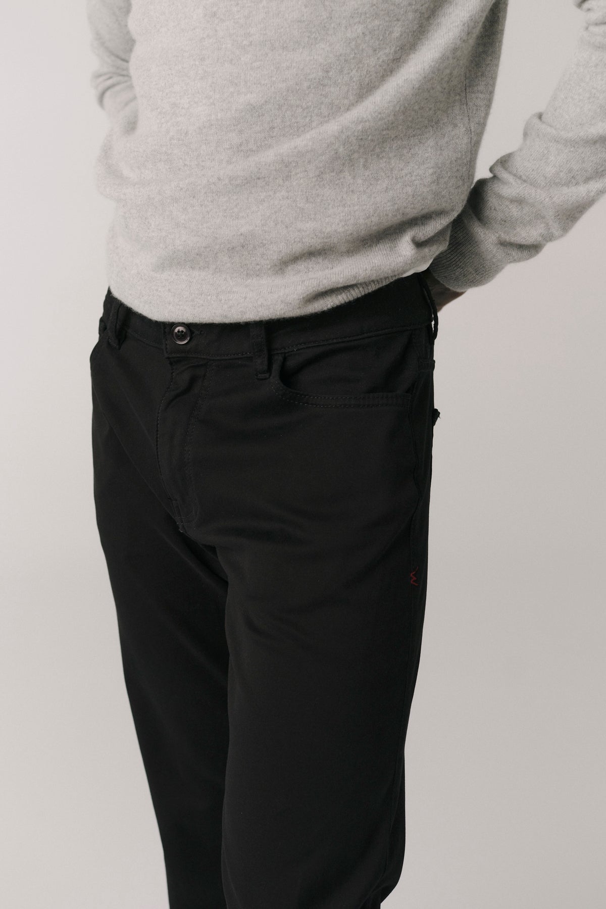 AMS - SLIM JEANS | BLACK