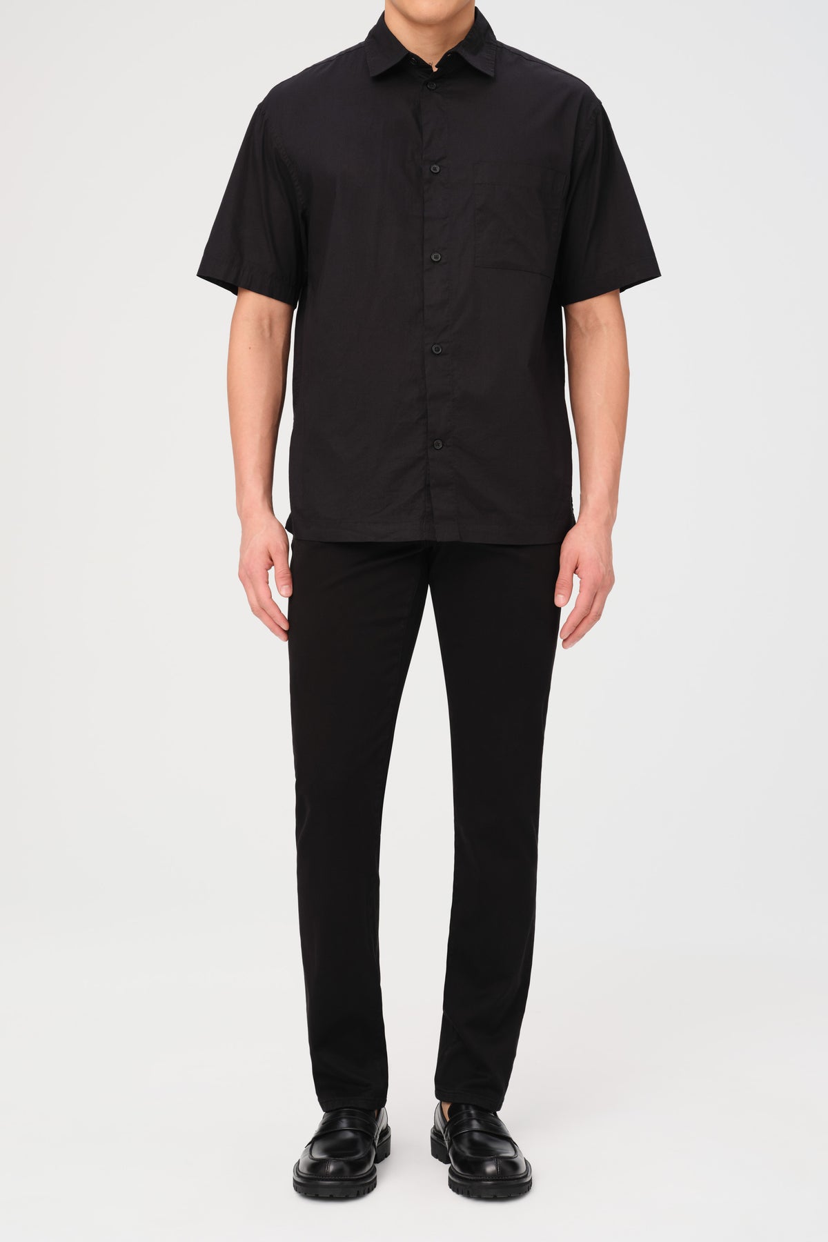 AMS - SLIM PANTS | BLACK