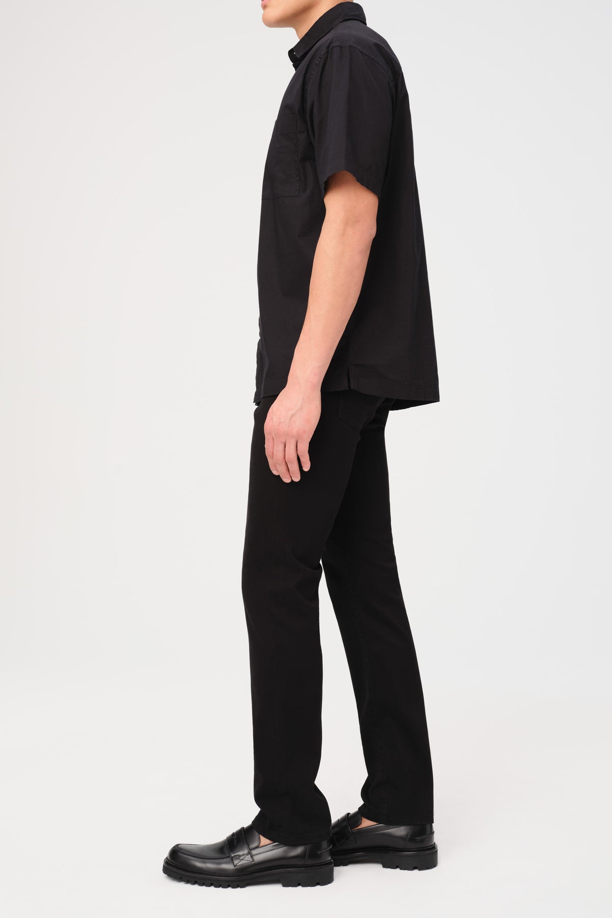 AMS - SLIM PANTS | BLACK