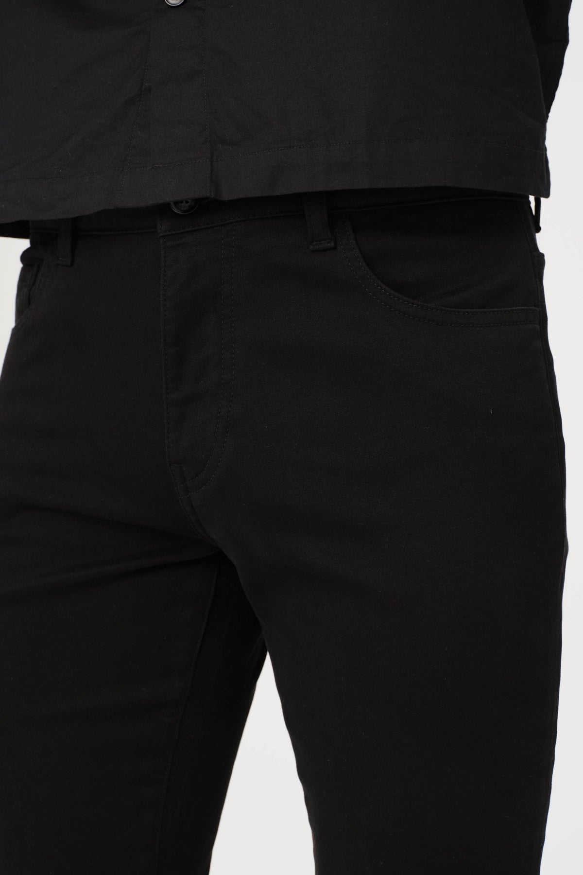 AMS - SLIM PANTS | BLACK