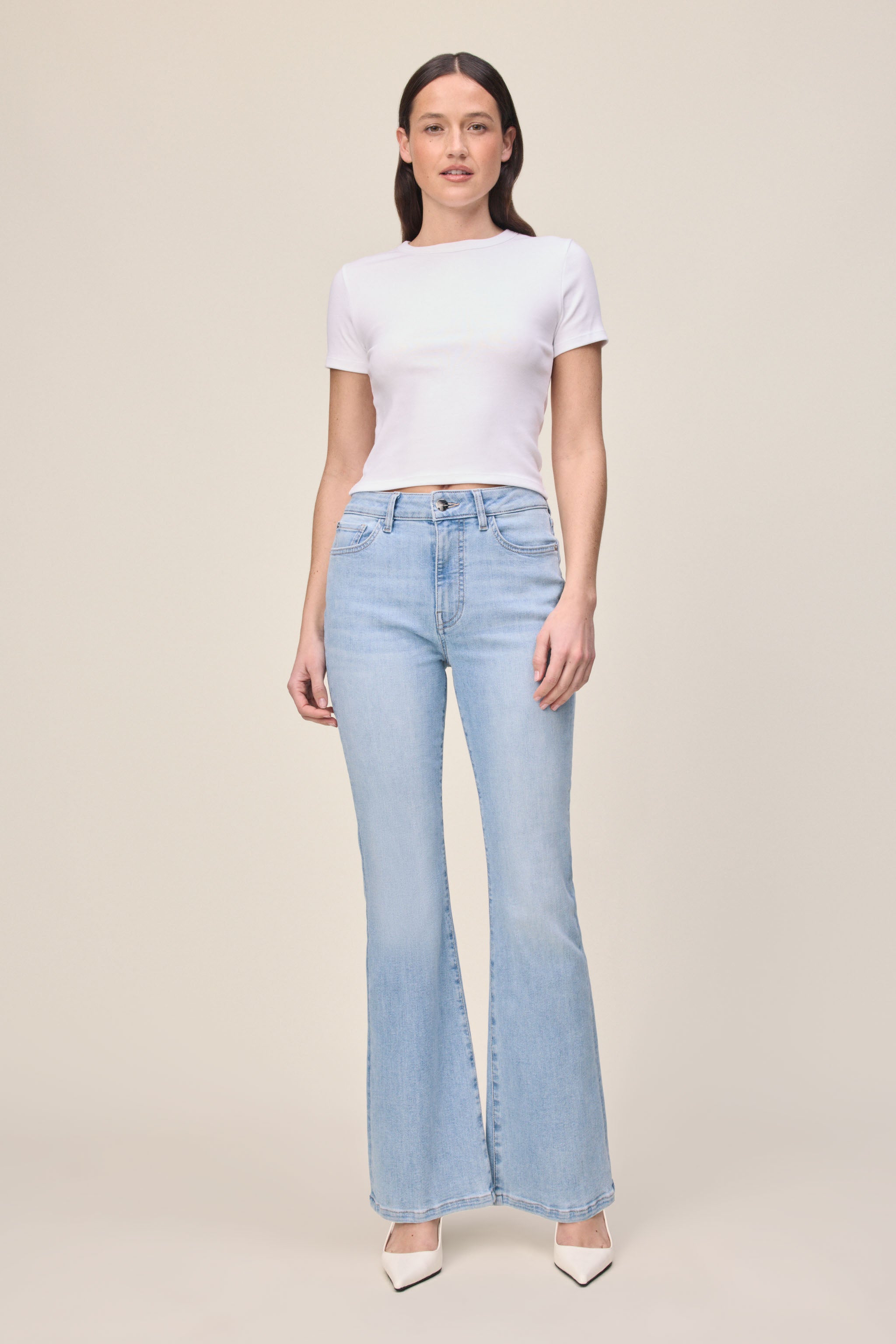 NAO STRETCH - HIGH RISE BOOTCUT JEANS | CRUSH - Women