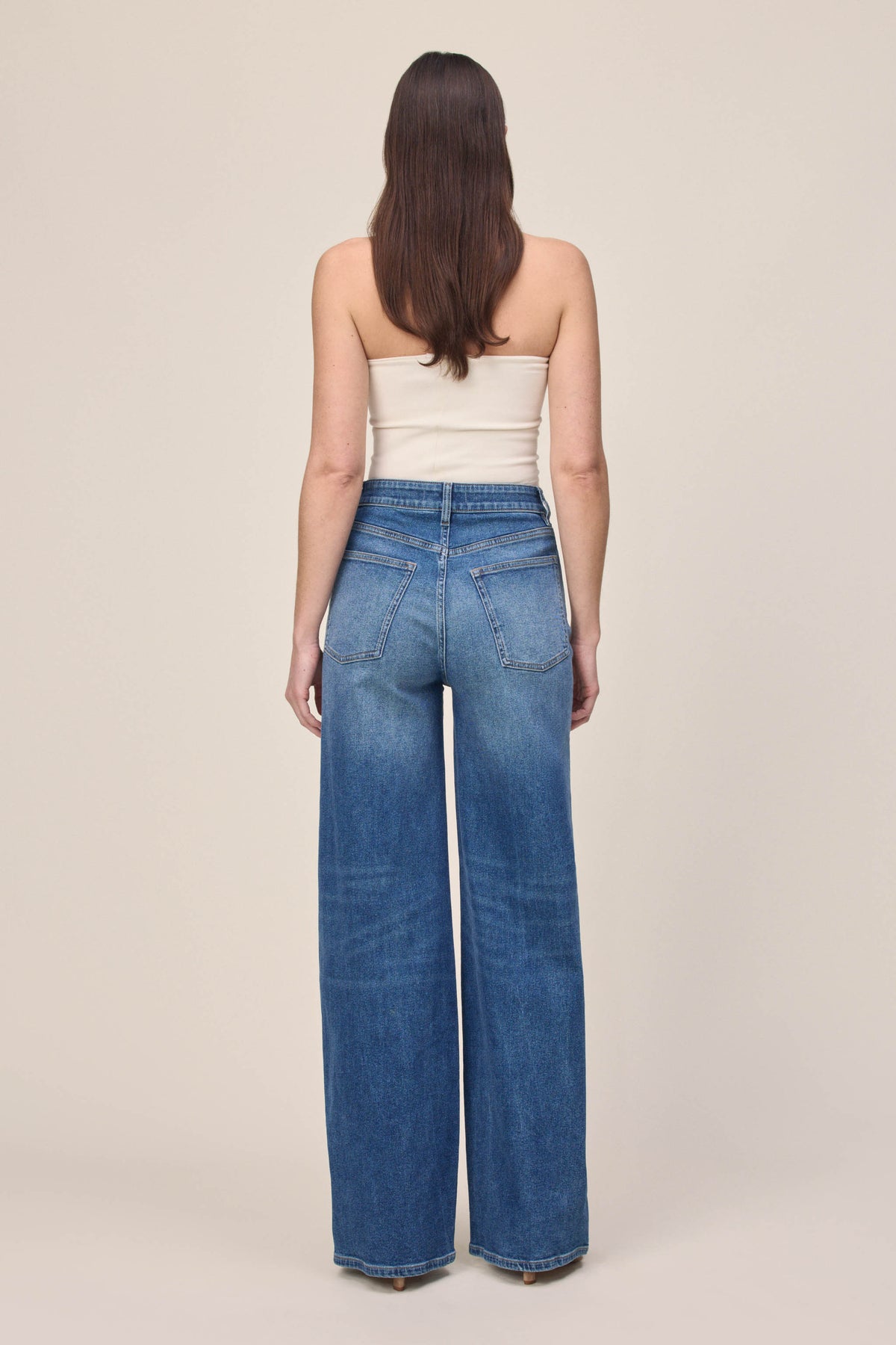 Women's Wide Leg Blue Jean