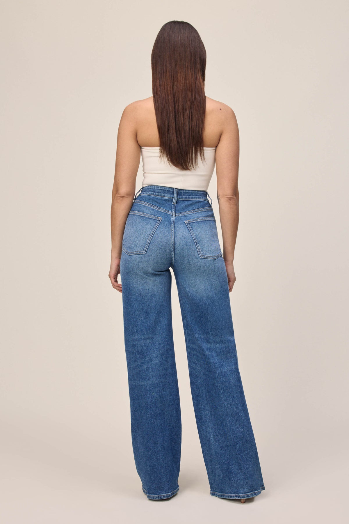 Women's Wide Leg Blue Jean