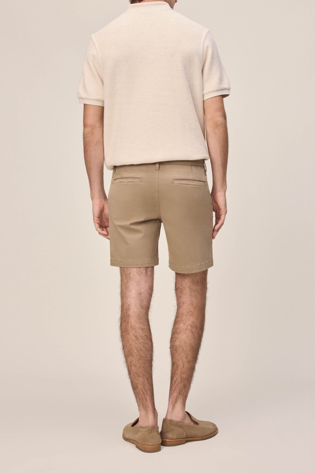 Men's Khaki Twill Short