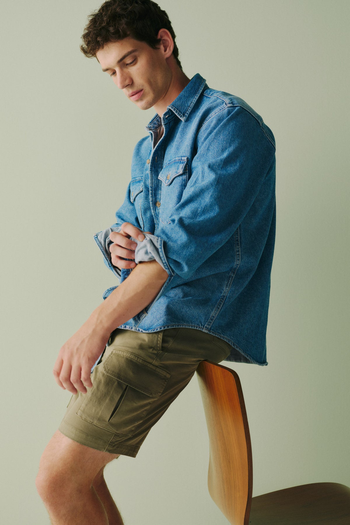 TEX - CARGO SHORT | DRIED SAGE