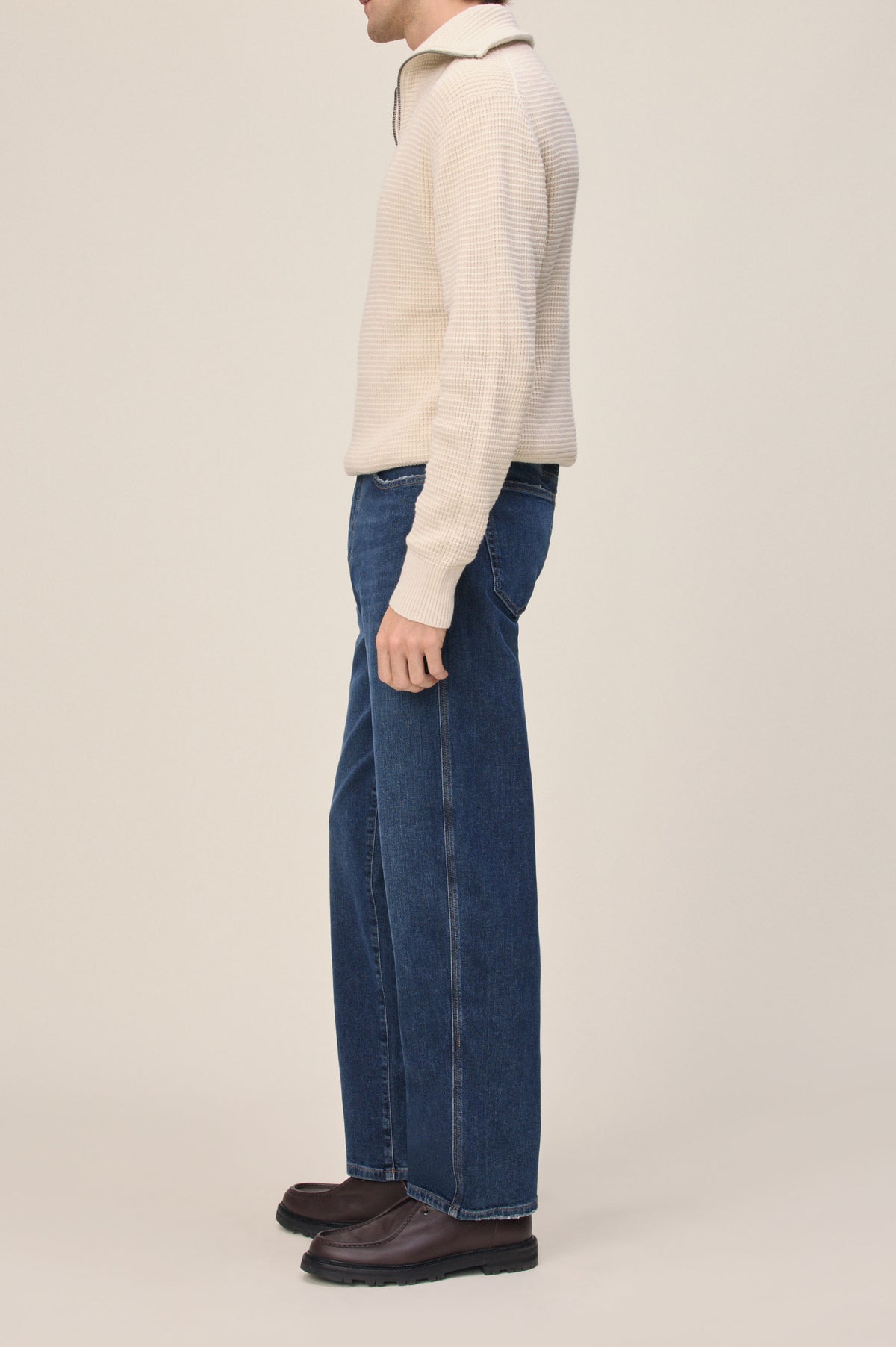 Men's Relaxed Straight Blue Jean