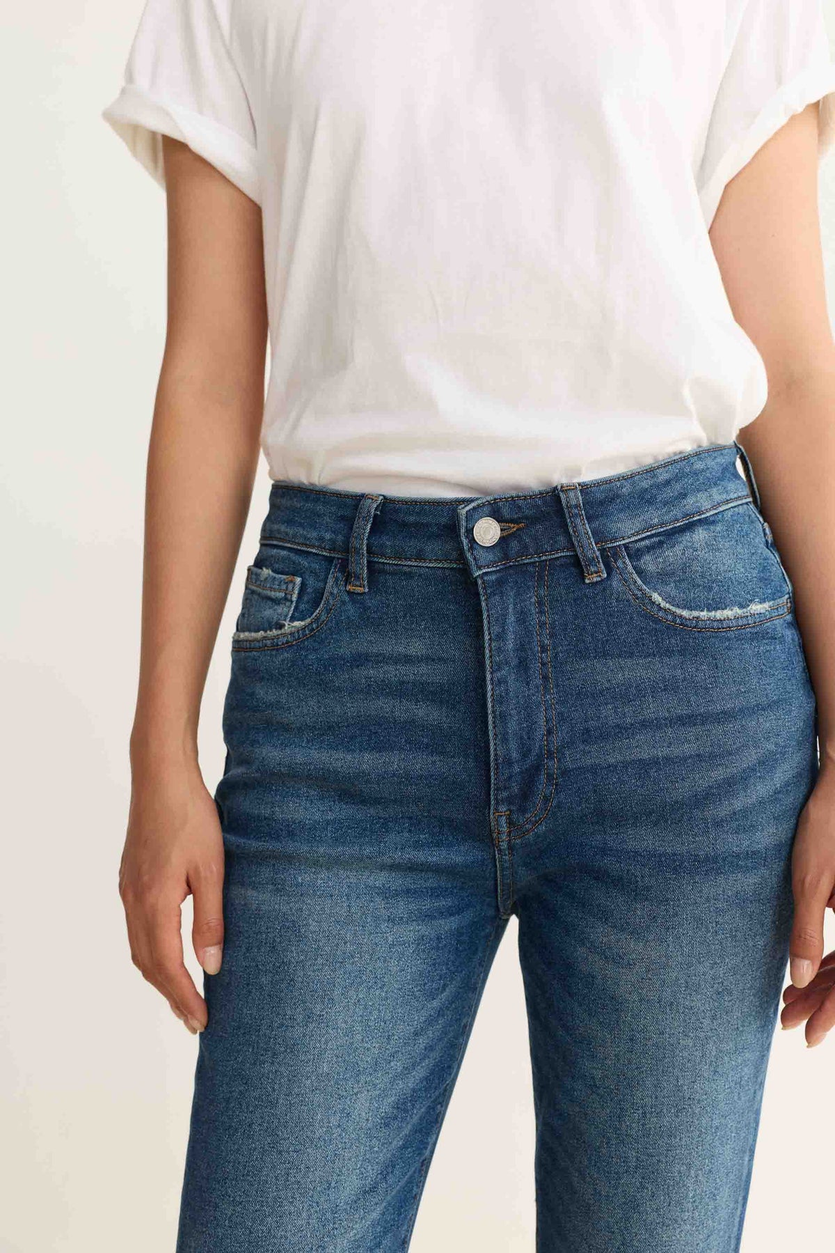 NAO - HIGH RISE BOOTCUT JEANS | BOWIE
