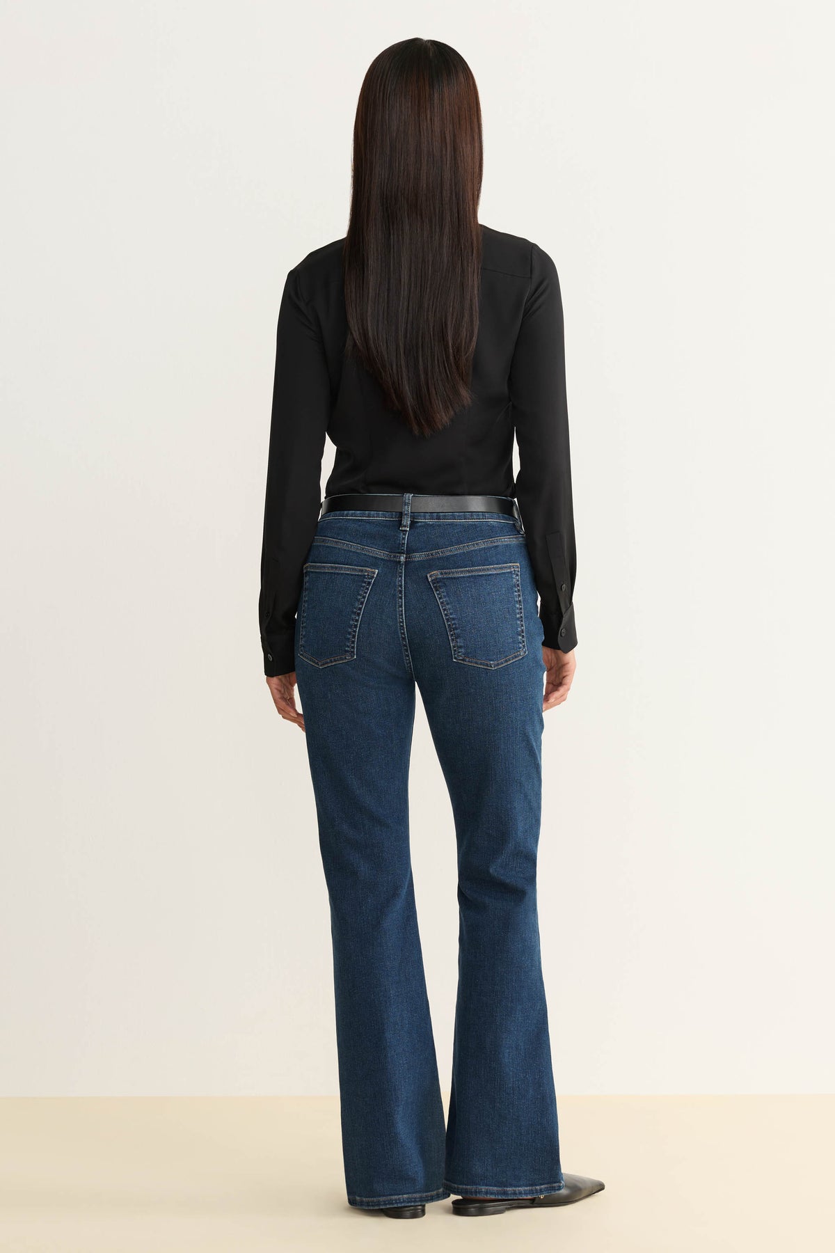 NAO STRETCH - HIGH RISE BOOTCUT JEANS | PORTER