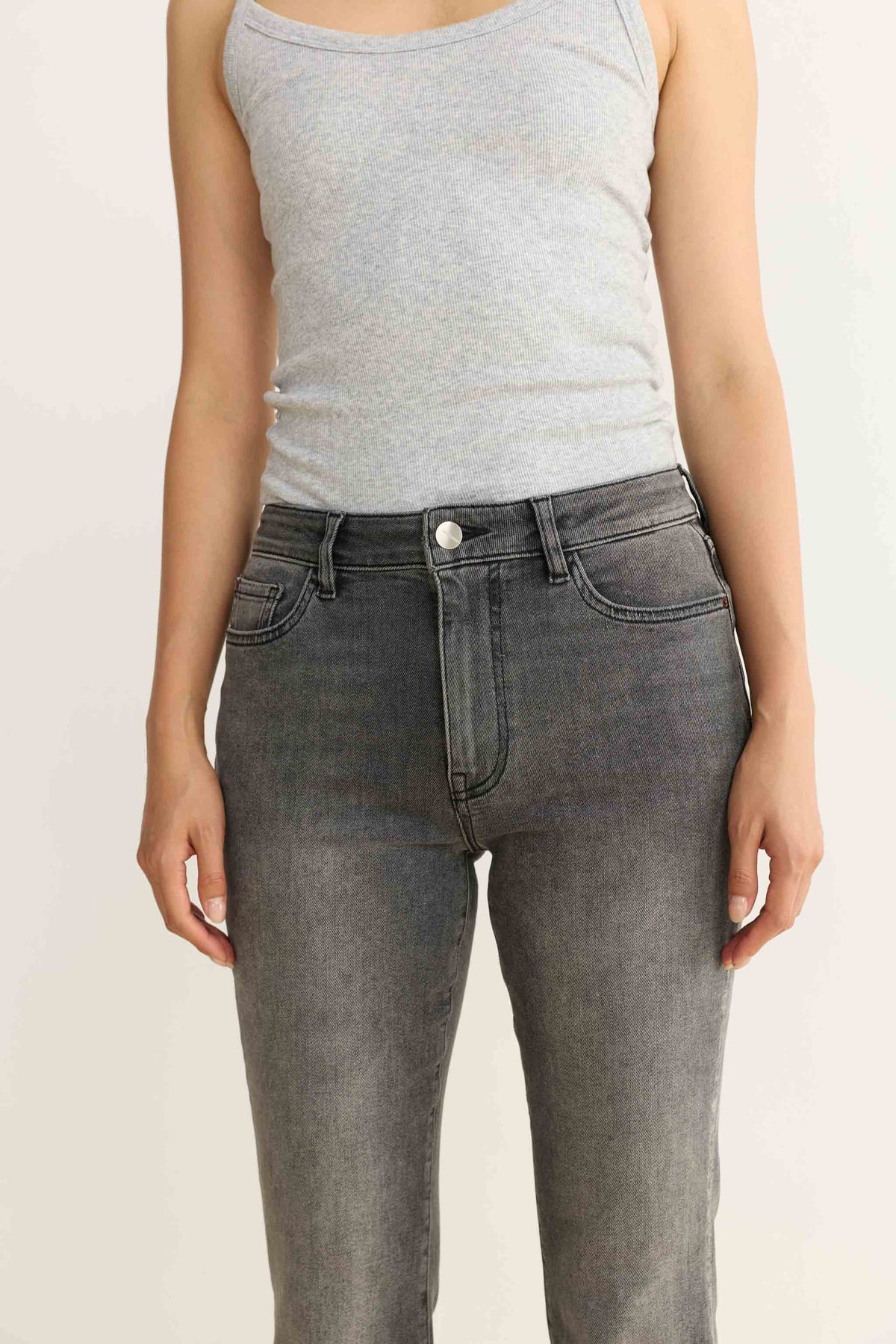 NAO STRETCH - HIGH RISE BOOTCUT JEANS | NEW MOON