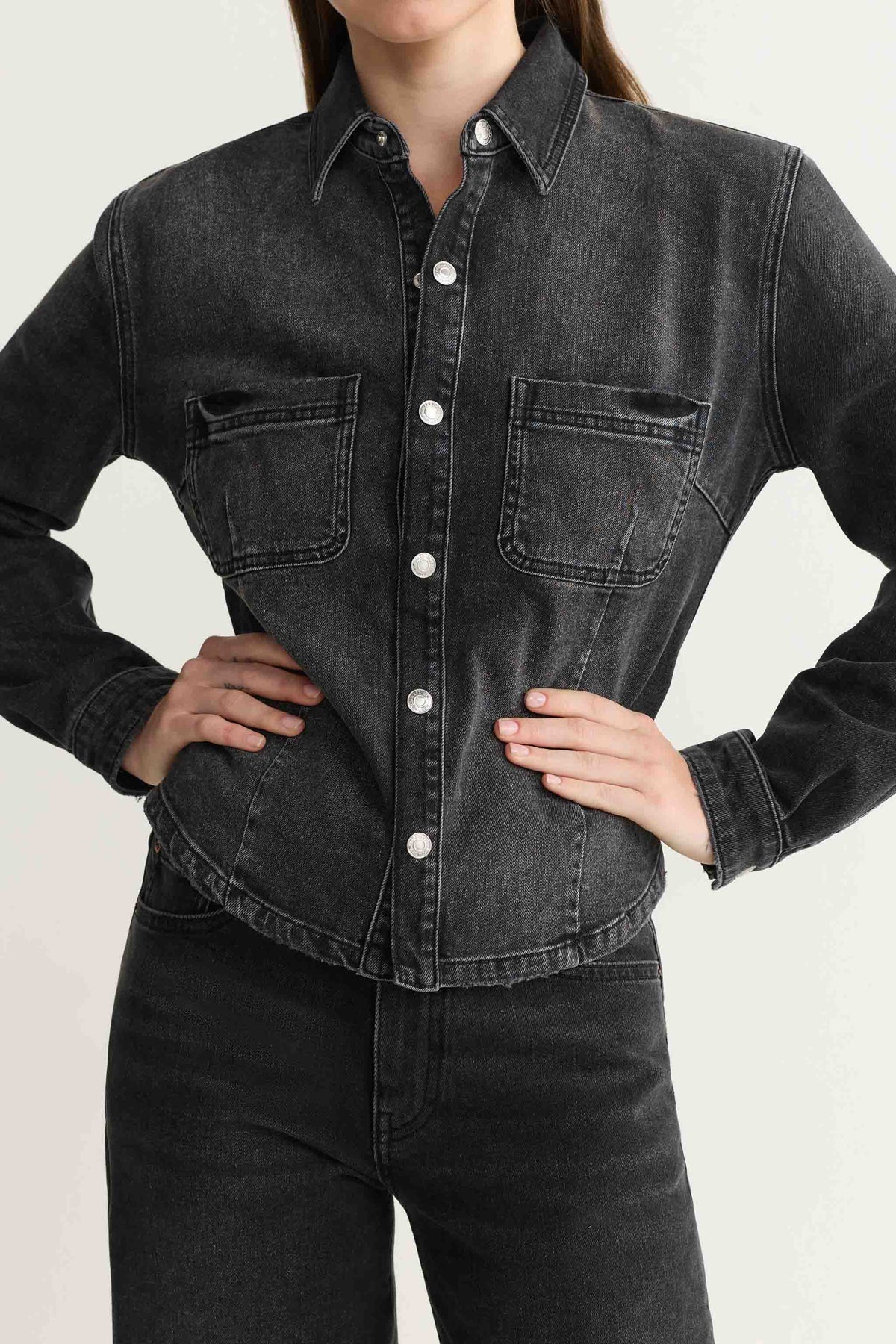 PMI - WESTERN DENIM SHIRT | IN THE NIGHT
