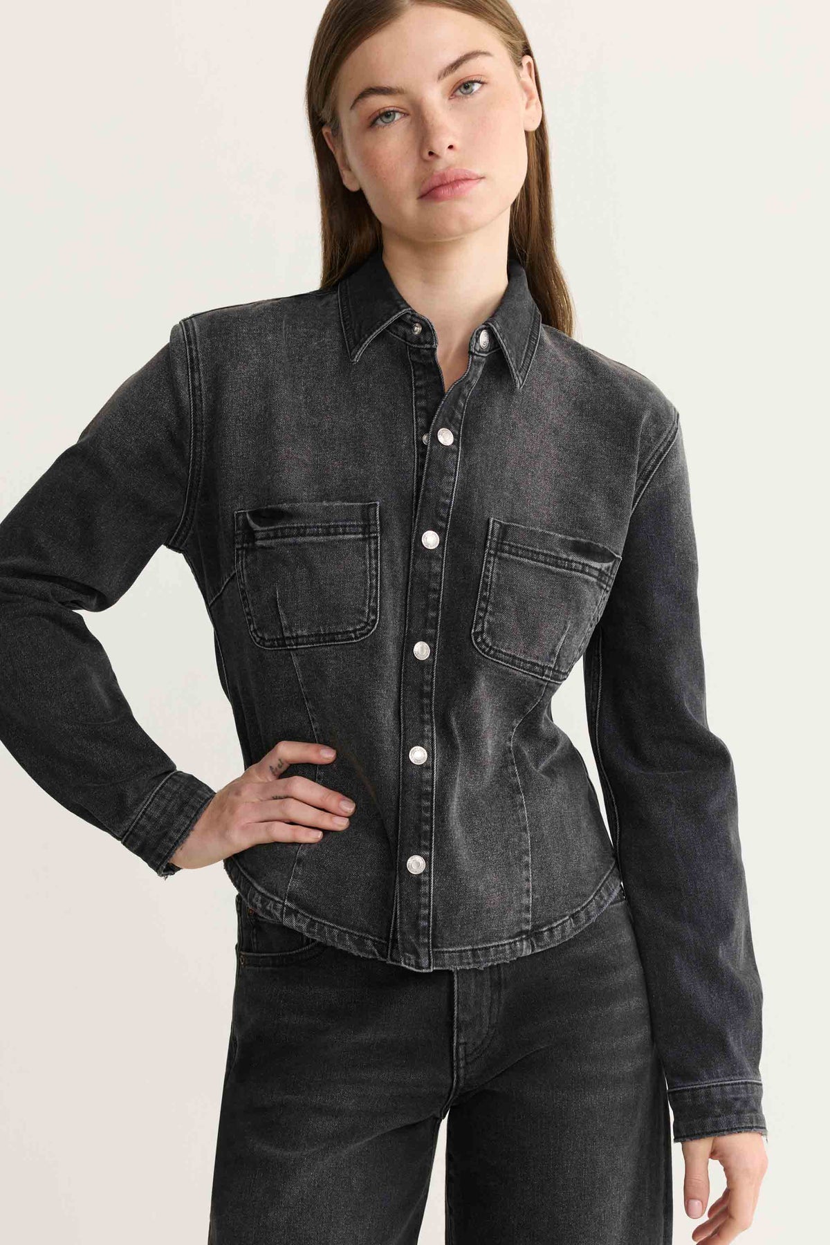 PMI - WESTERN DENIM SHIRT | IN THE NIGHT