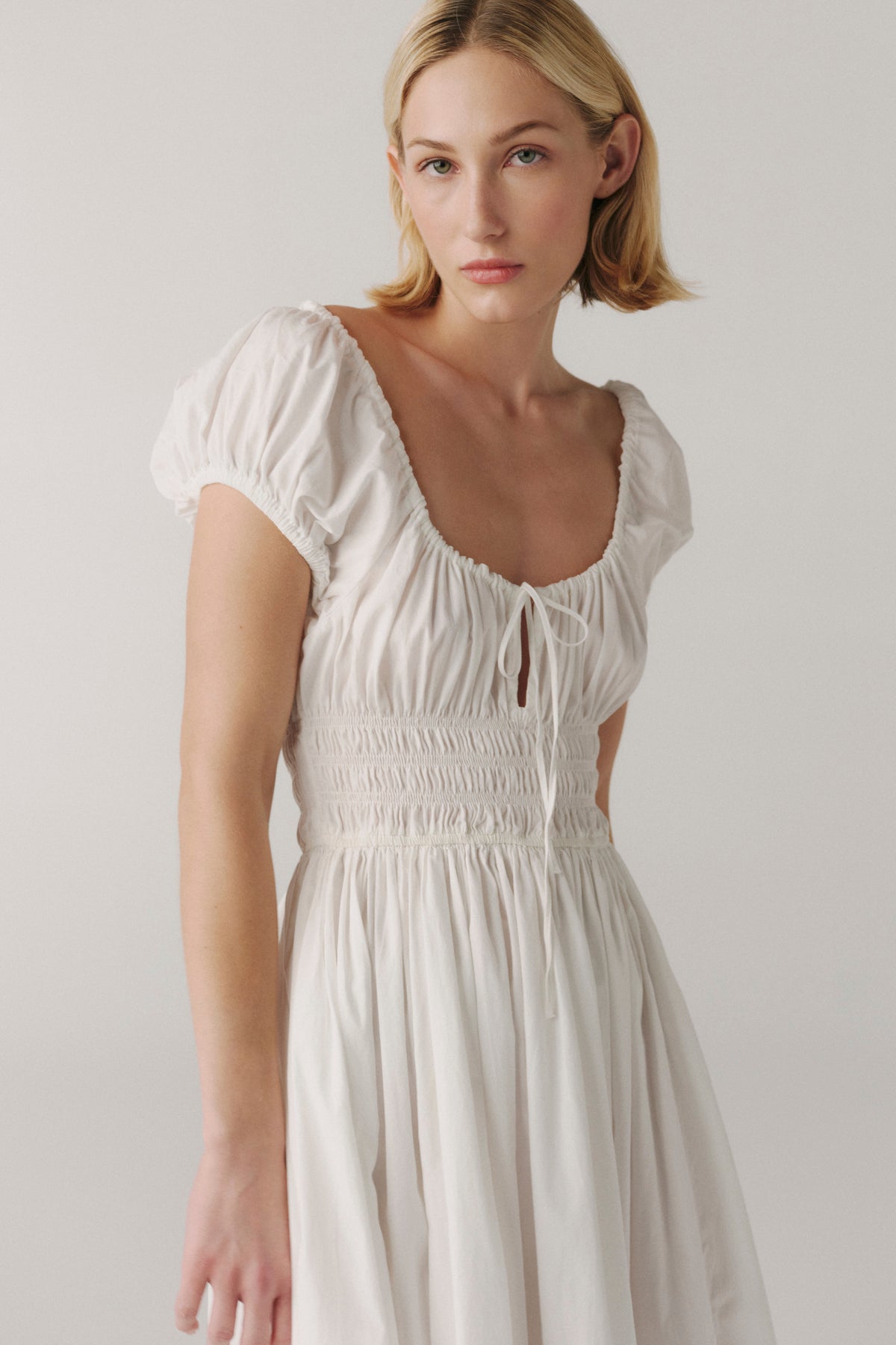 BIG SKY POPLIN DRESS | OPTIC