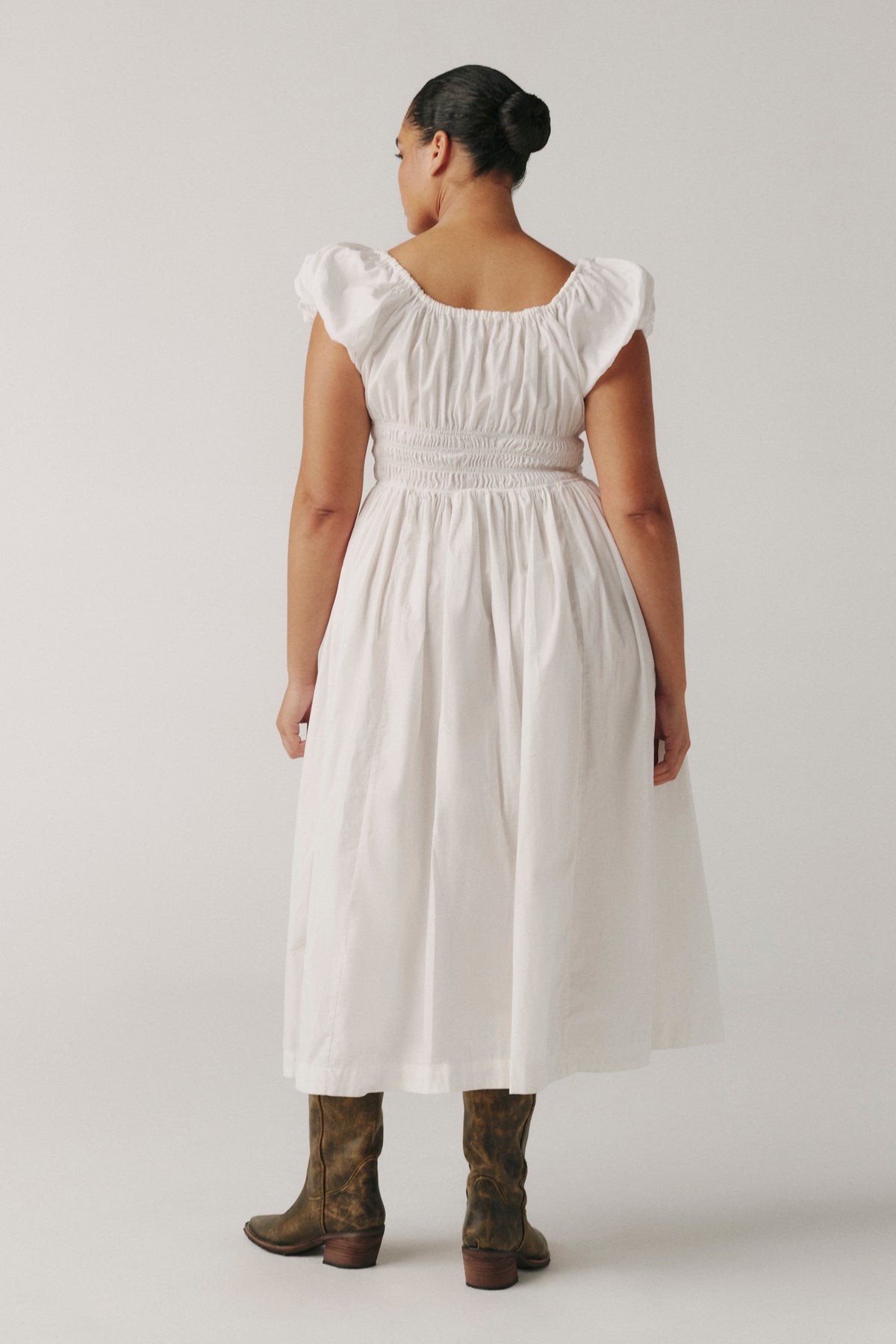 BIG SKY PLUS - POPLIN DRESS | OPTIC