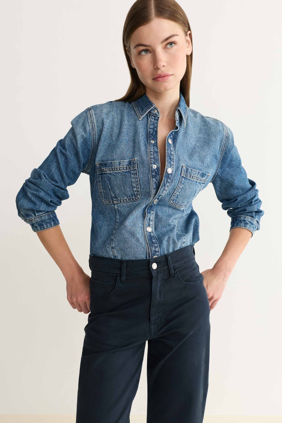 PMI - WESTERN DENIM SHIRT | DAY DREAMER