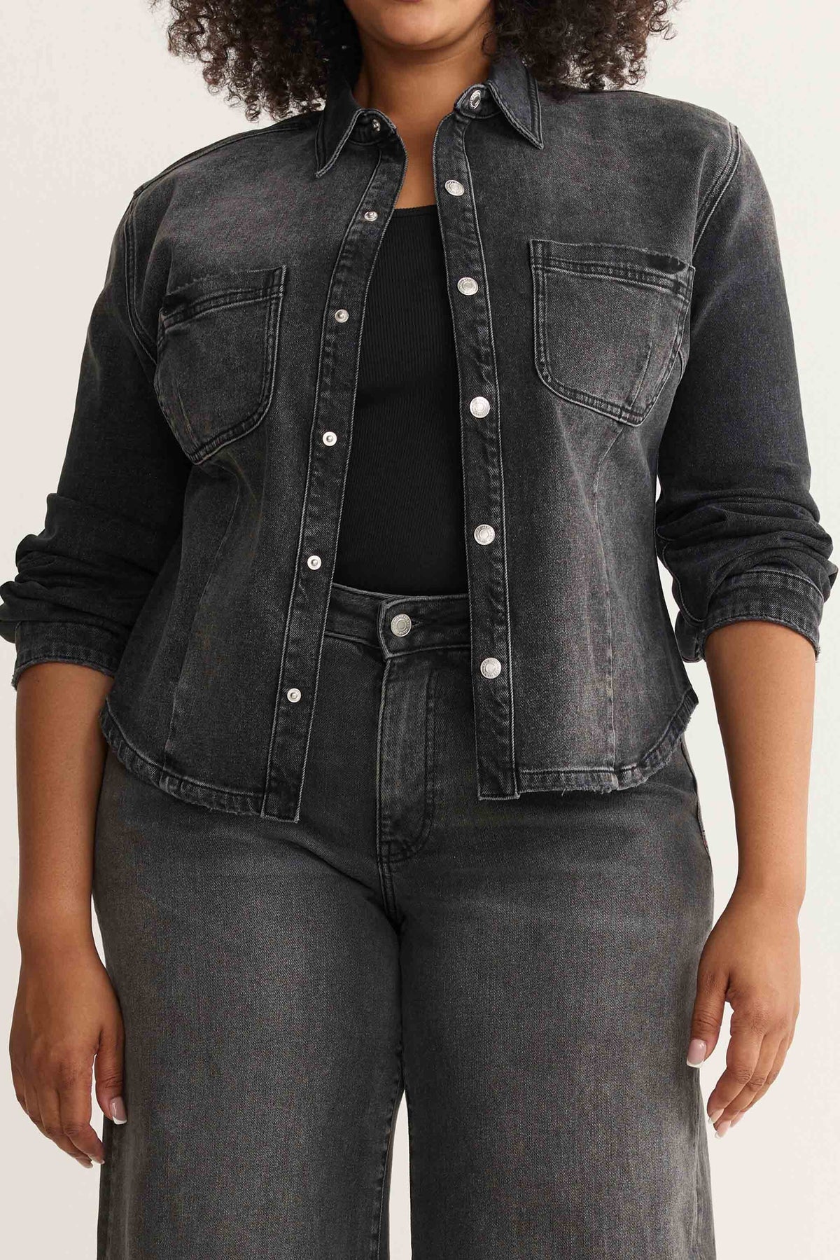 PMI PLUS - WESTERN DENIM SHIRT | IN THE NIGHT