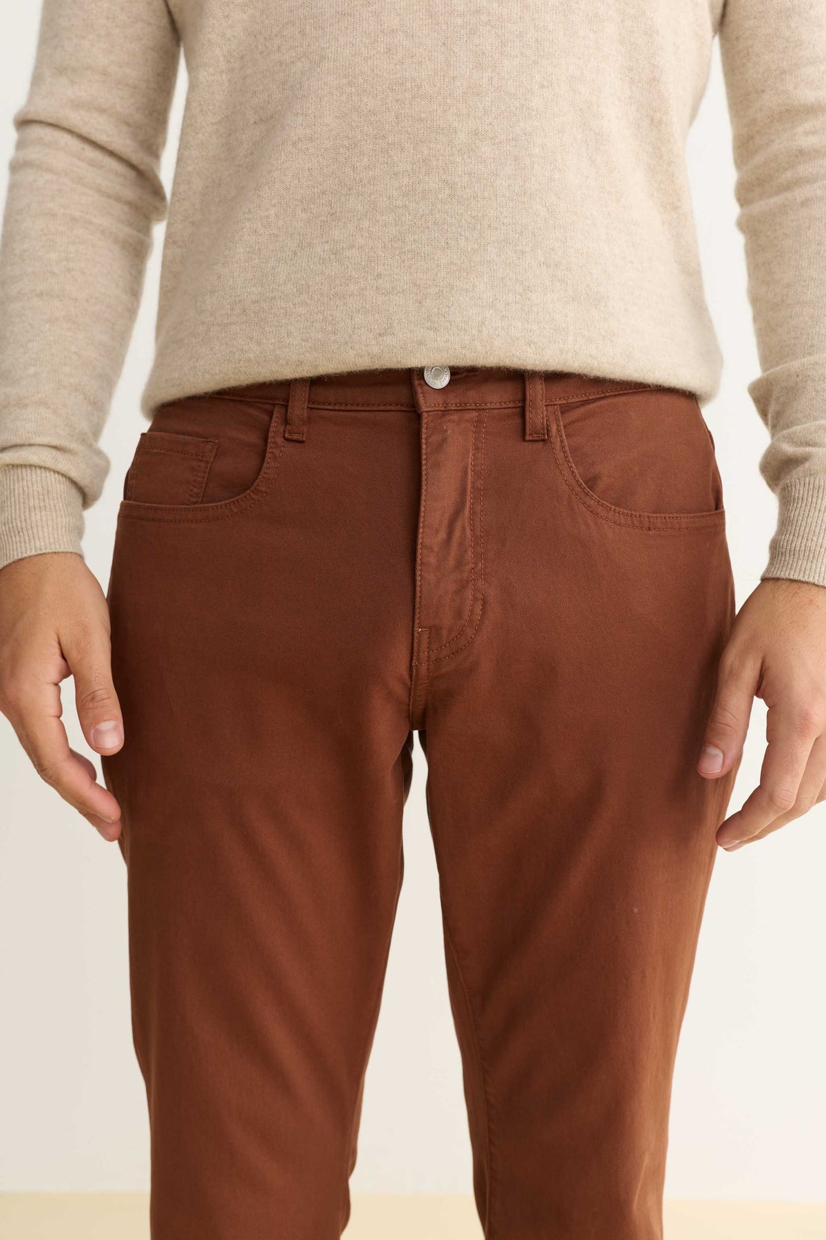 ORD - STRAIGHT PANTS | SIENNA BROWN