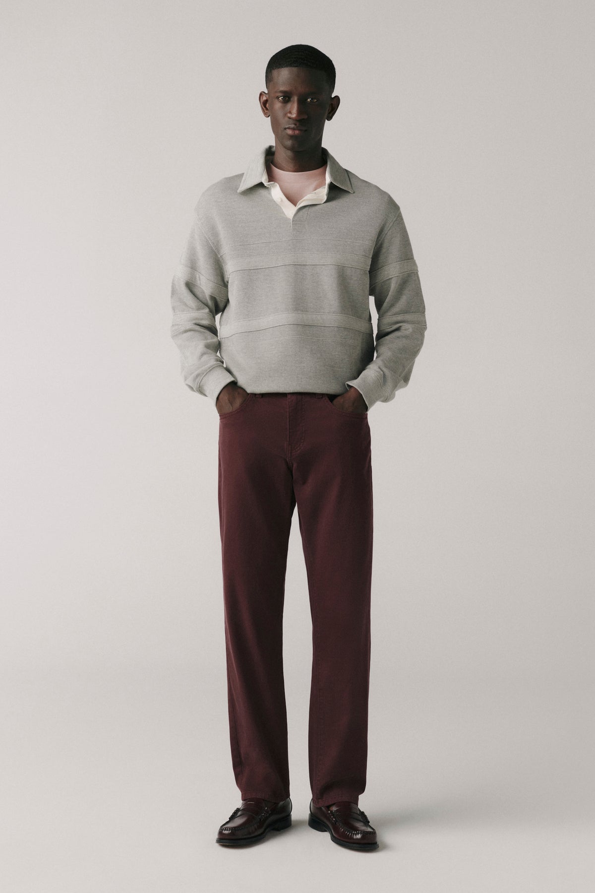 ORD - STRAIGHT PANTS | DEEP PLUM
