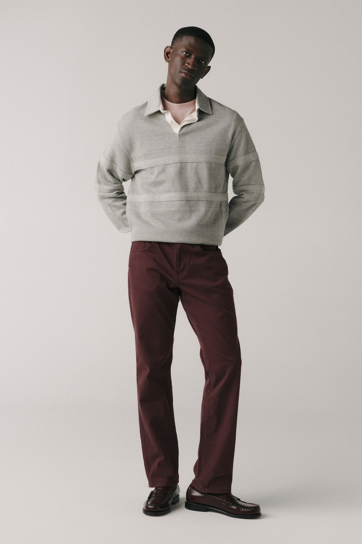 ORD - STRAIGHT PANTS | DEEP PLUM
