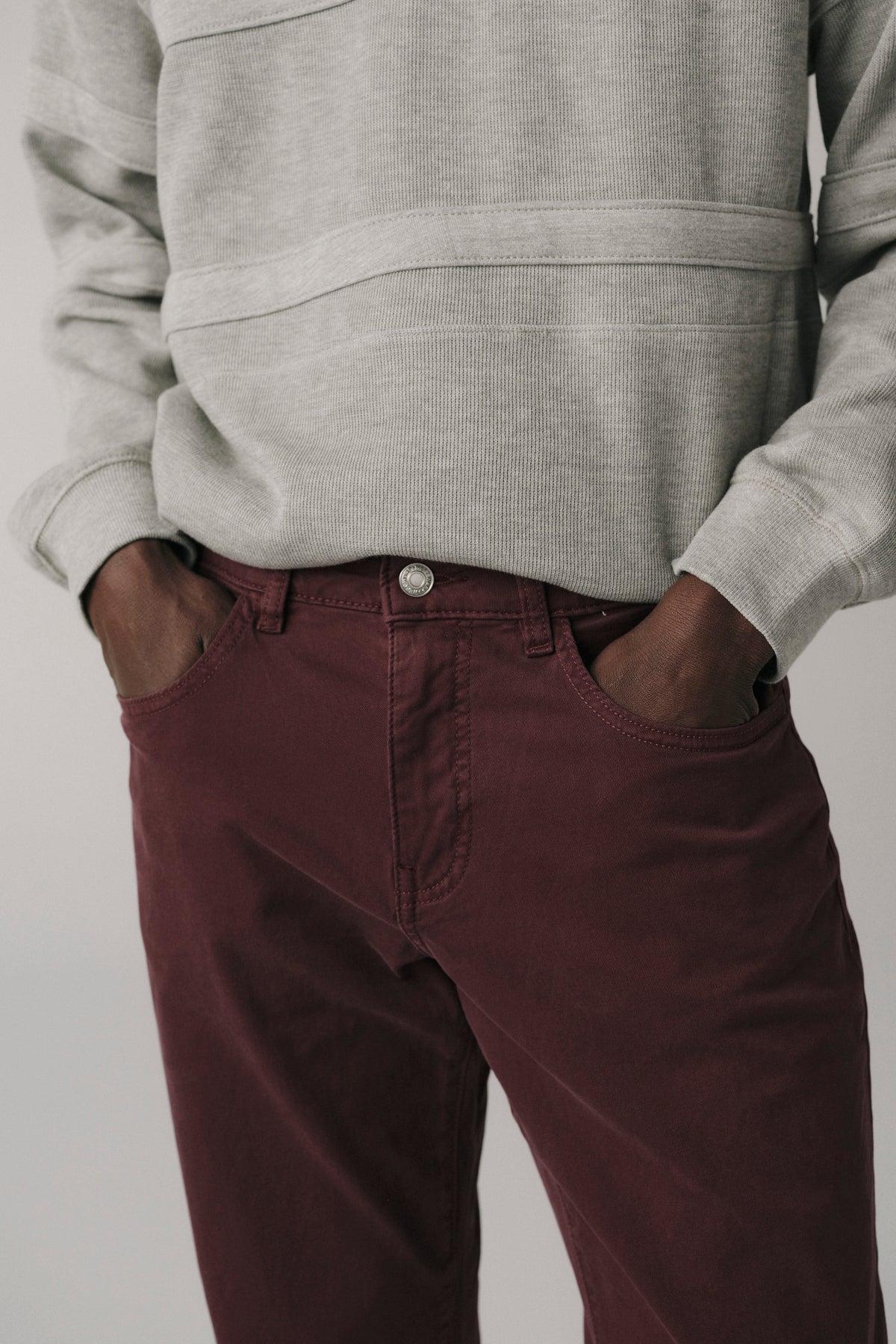 ORD - STRAIGHT PANTS | DEEP PLUM