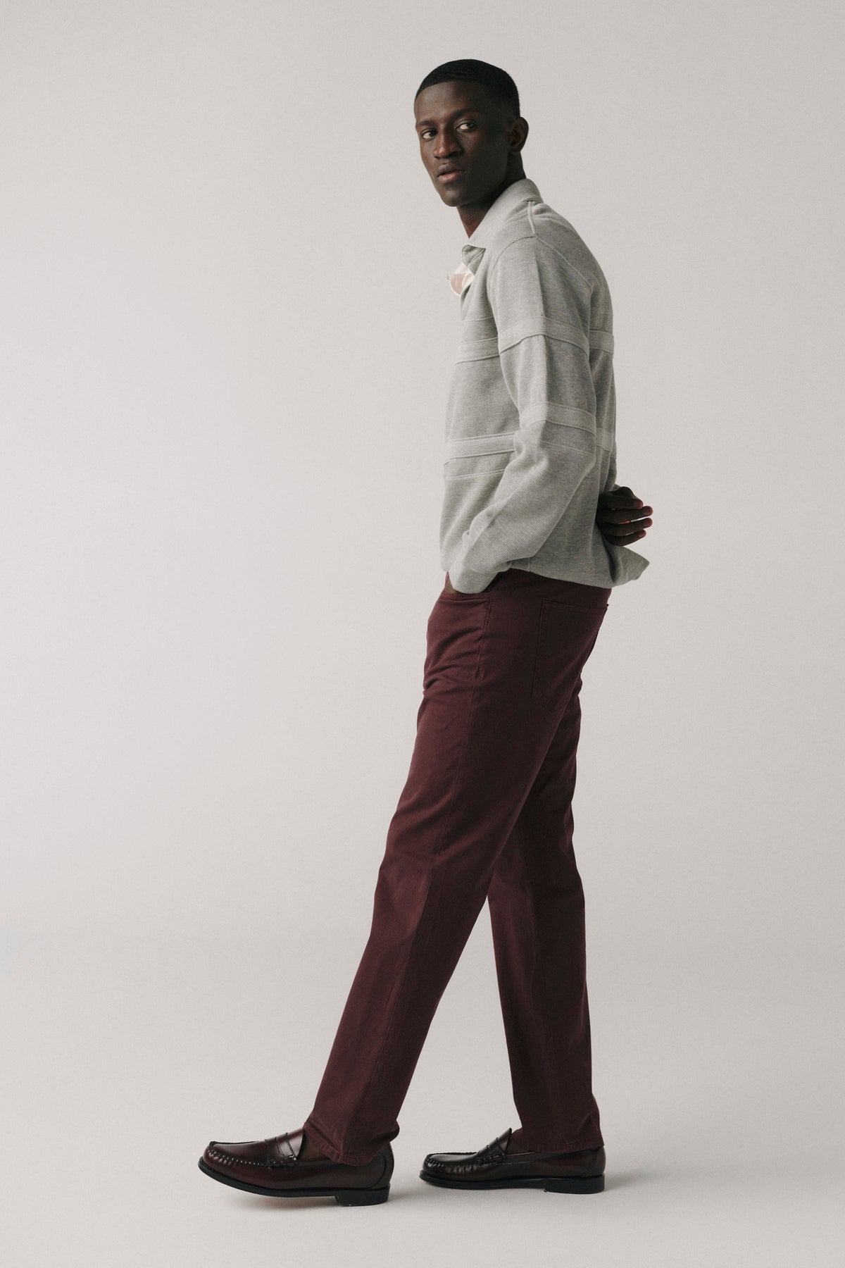ORD - STRAIGHT PANTS | DEEP PLUM