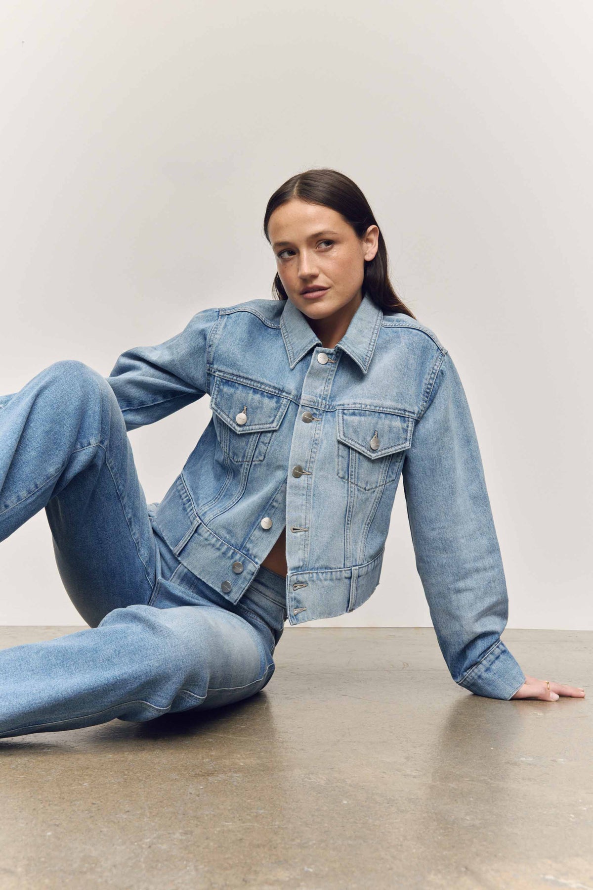 KPB - CROPPED DENIM JACKET | BAMBINO
