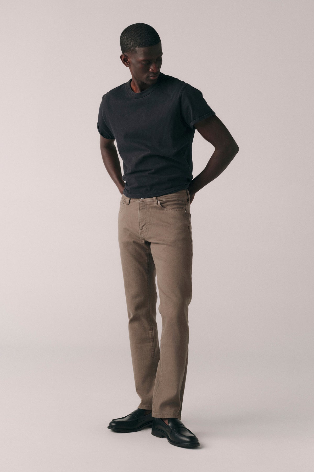 AMS - SLIM JEANS | ASH BROWN