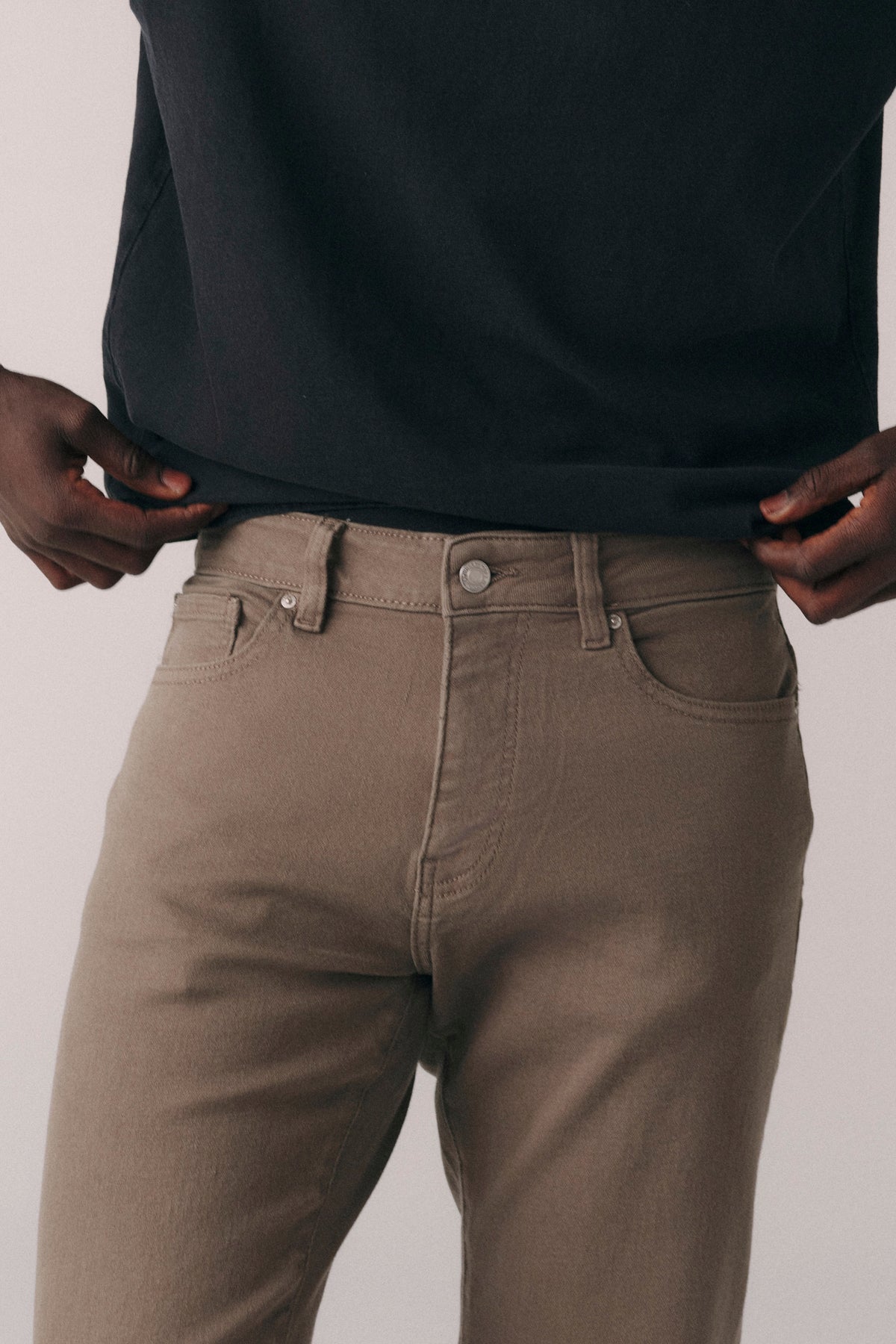 AMS - SLIM JEANS | ASH BROWN