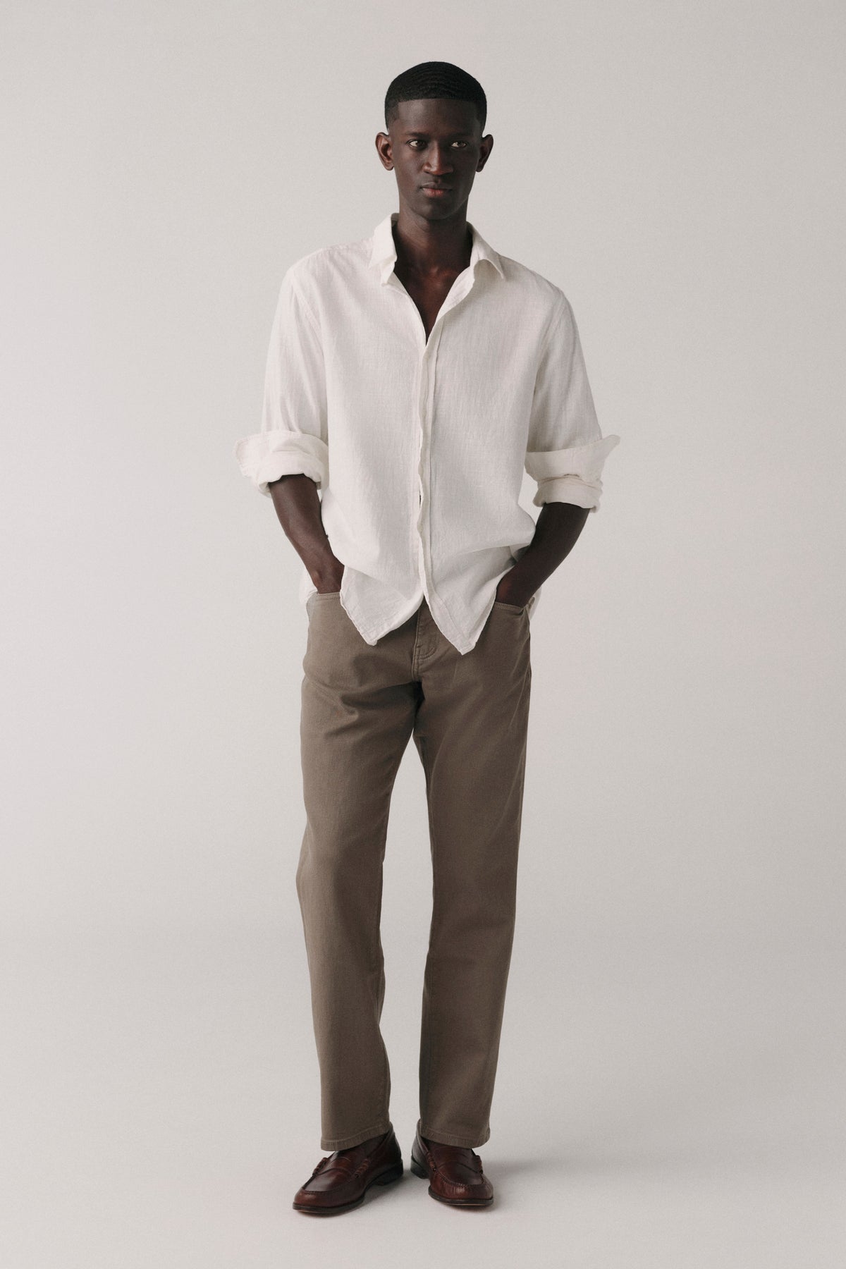 ORD - STRAIGHT JEANS | ASH BROWN