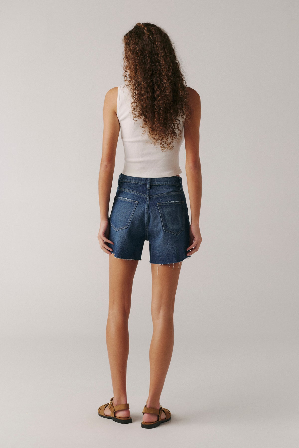 VVI - RELAXED JEAN SHORT | MERMAID BLUES