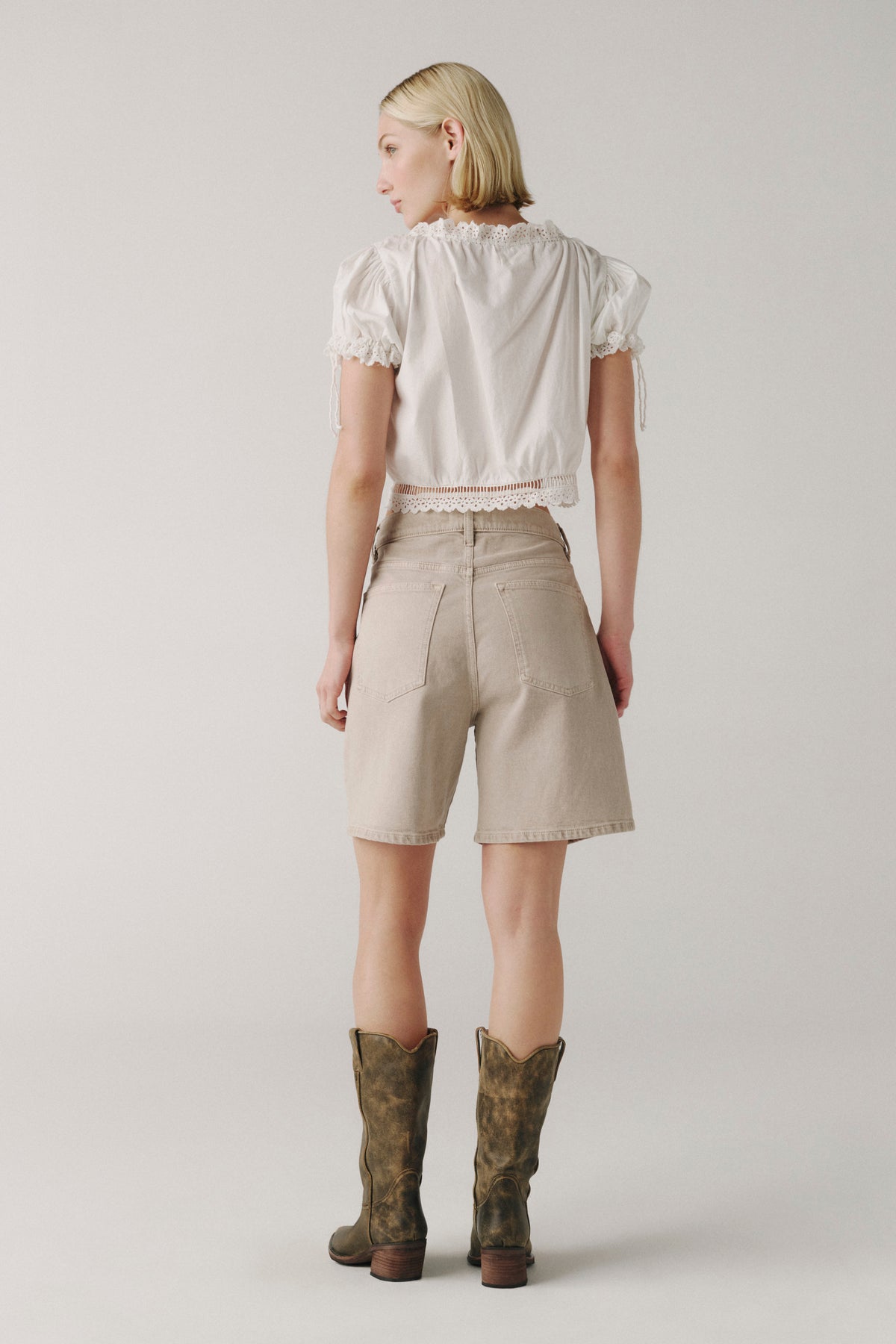 PRAIRIE WIND - POPLIN TOP | OPTIC
